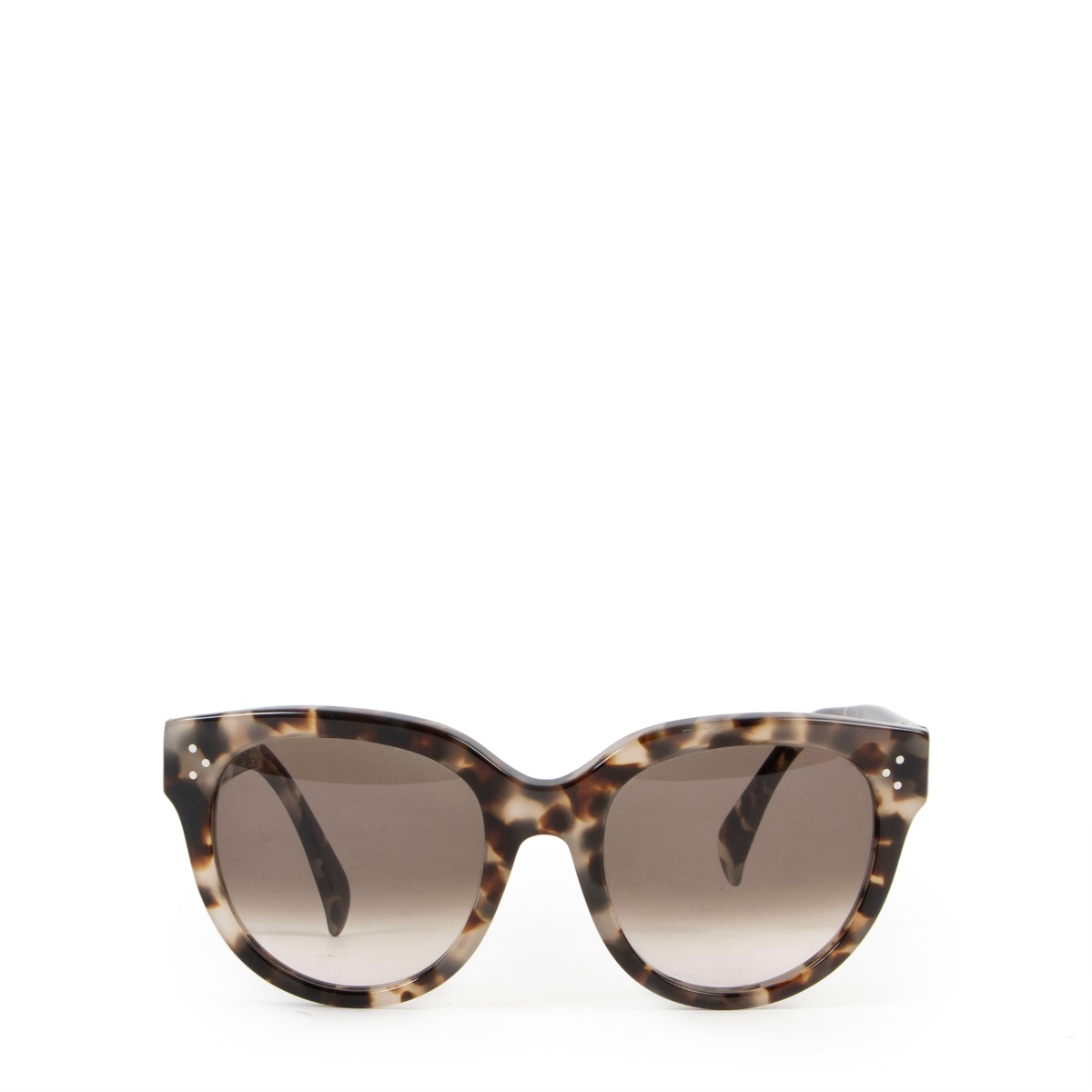Celine Spotted Havana Audrey Glasses Labellov Buy and Sell Authentic Luxury