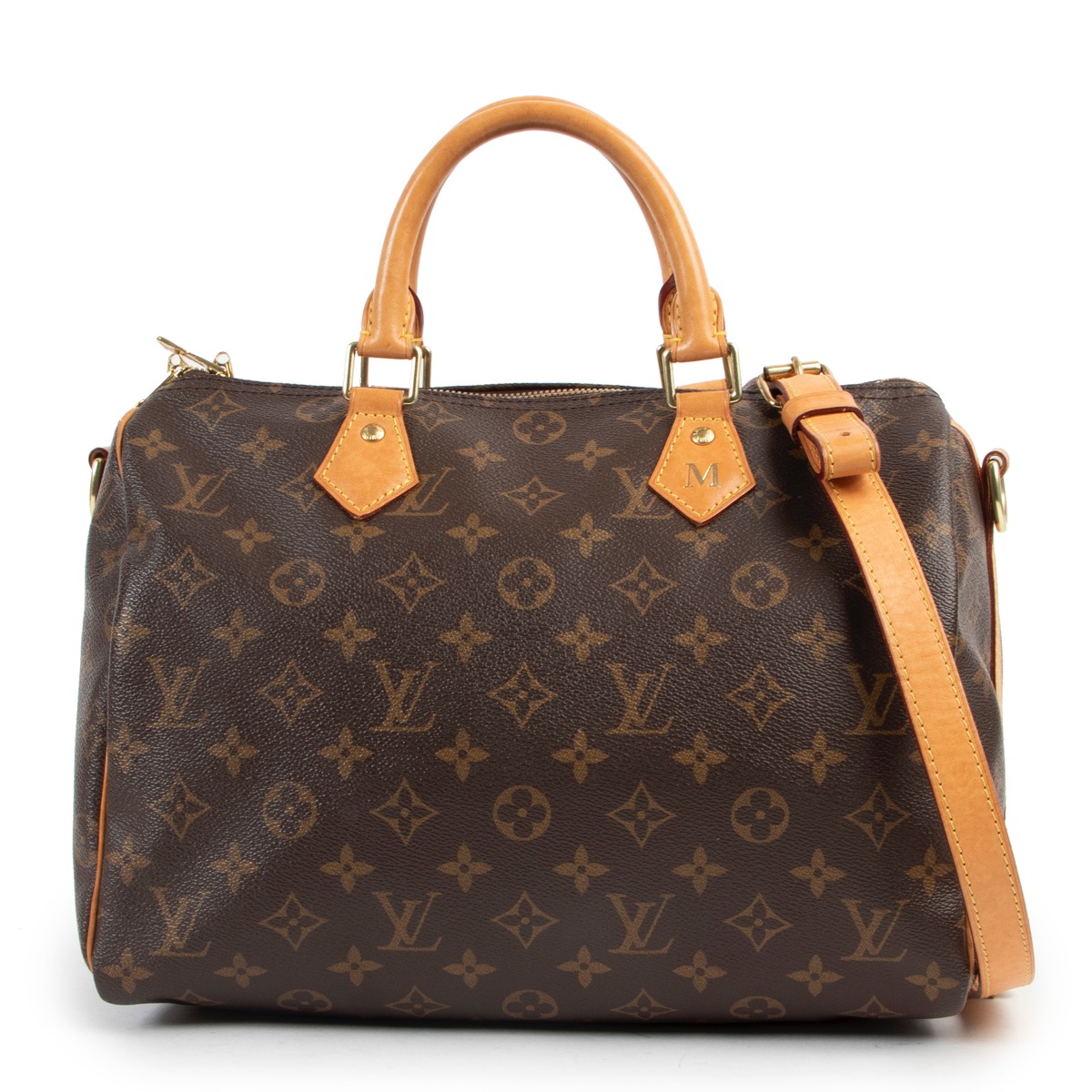 お気に入り 30 Speedy Monogram Vuitton Louis Crossbody Labellov ○ Bag バッグ