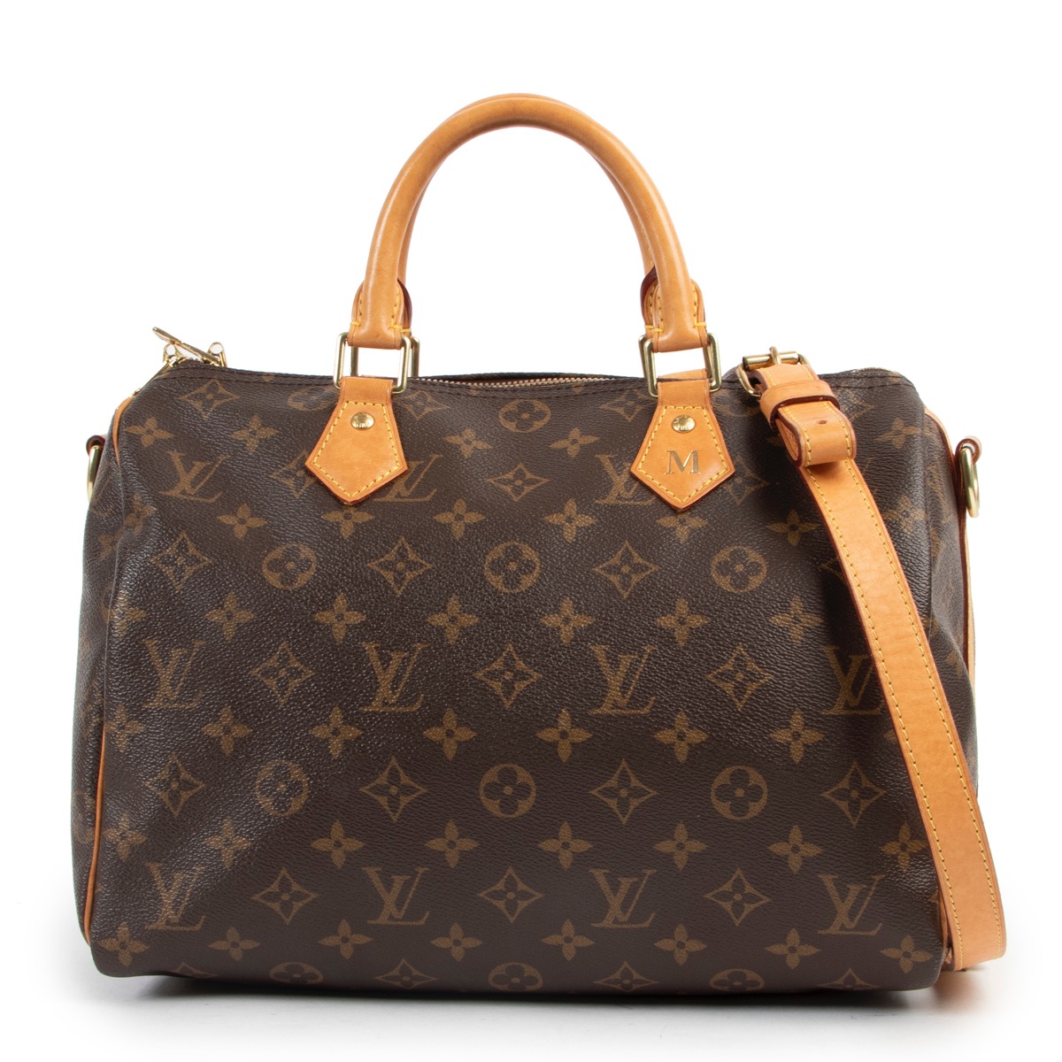 Louis Vuitton Monogram Speedy 30 Crossbody Bag ○ Labellov ○ Buy