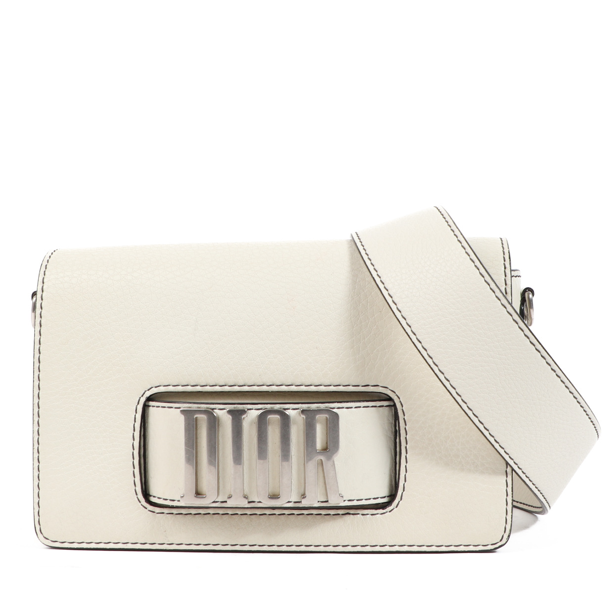 989_dior_white_leather_shoulde