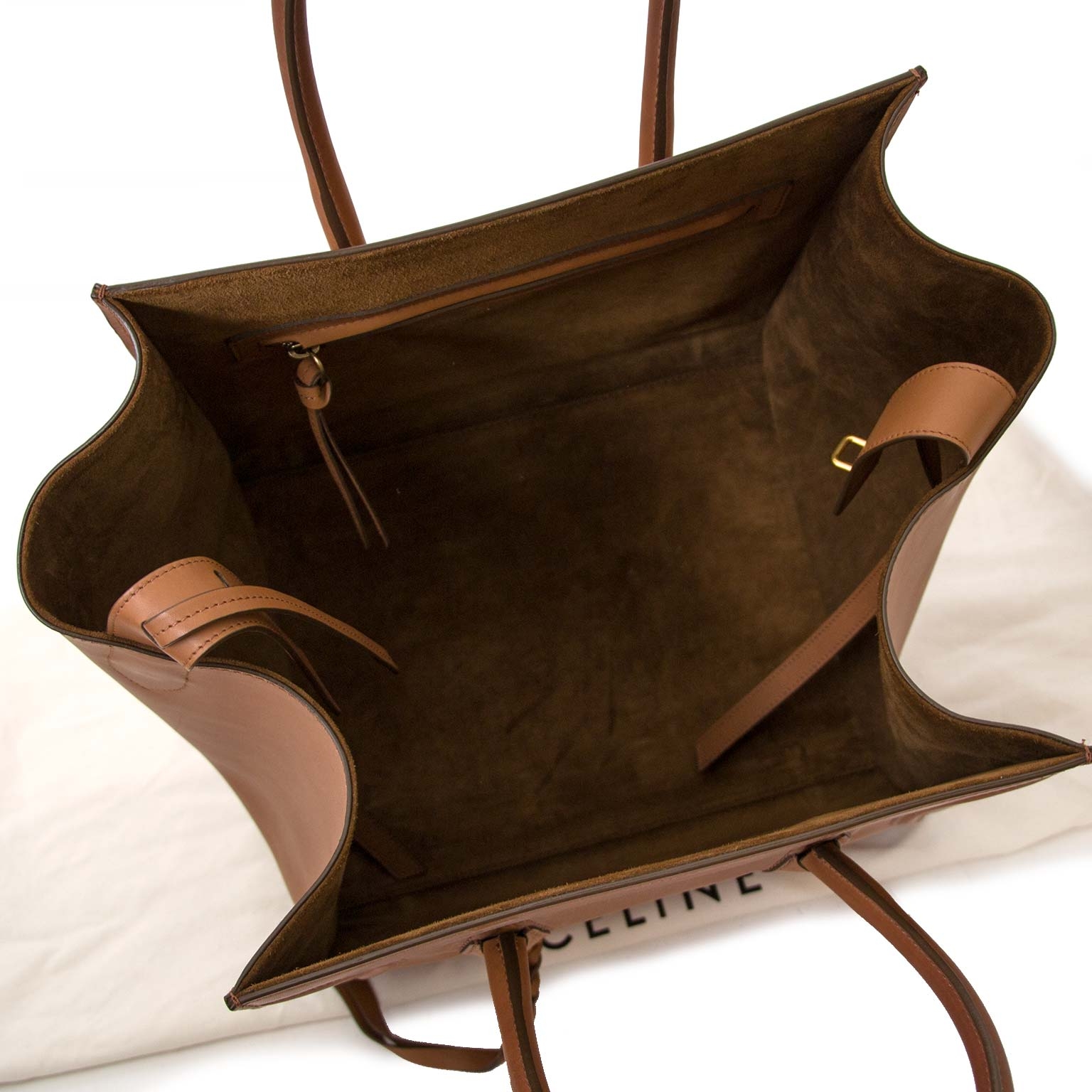 Celine Medium Mat Calfskin Cognac Phantom Bag ○ Labellov ○ Buy