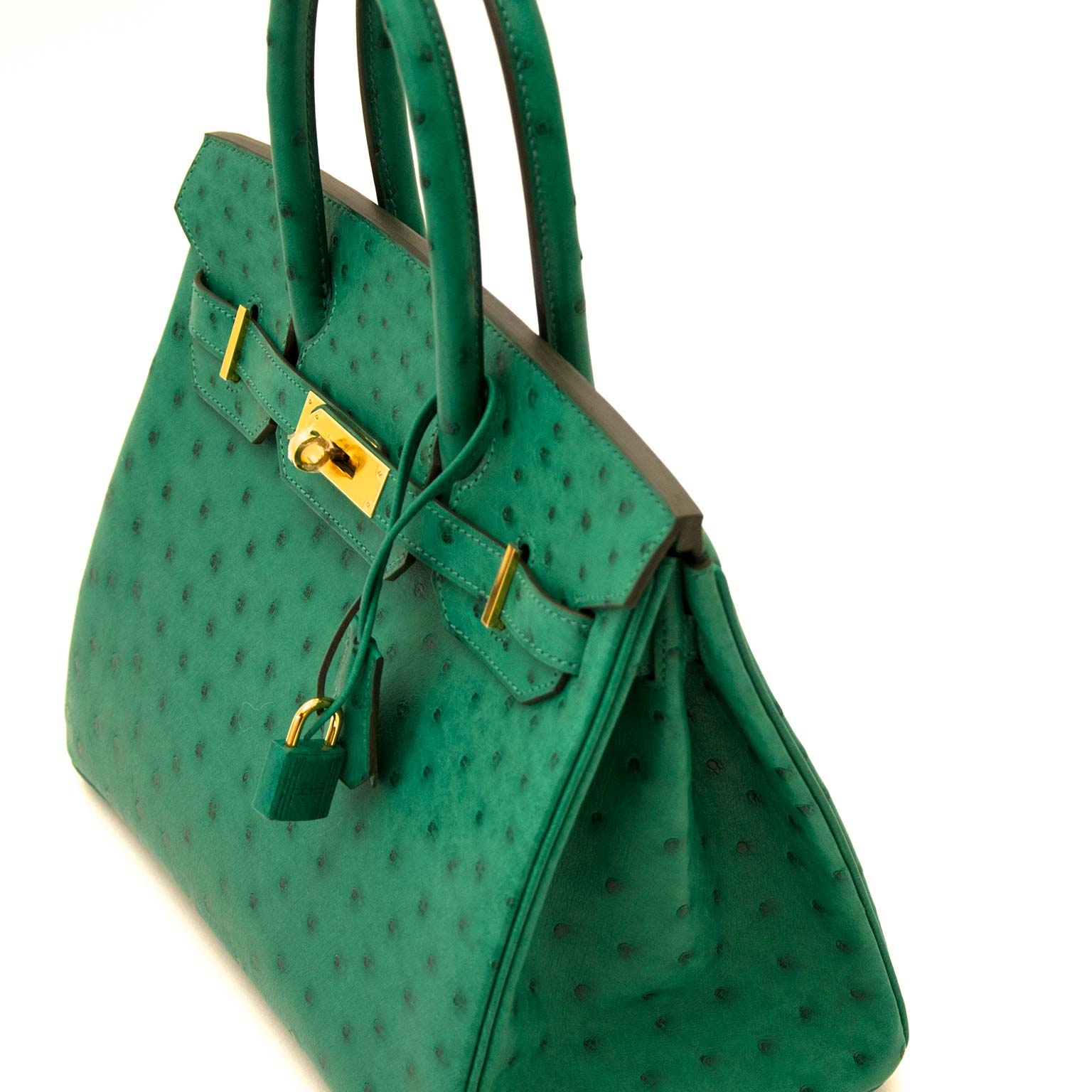 HERMES Birkin 35 Bag in Vertigo Green Ostrich Leather at 1stDibs  hermes  green ostrich birkin, green ostrich bag, hermes green ostrich bag