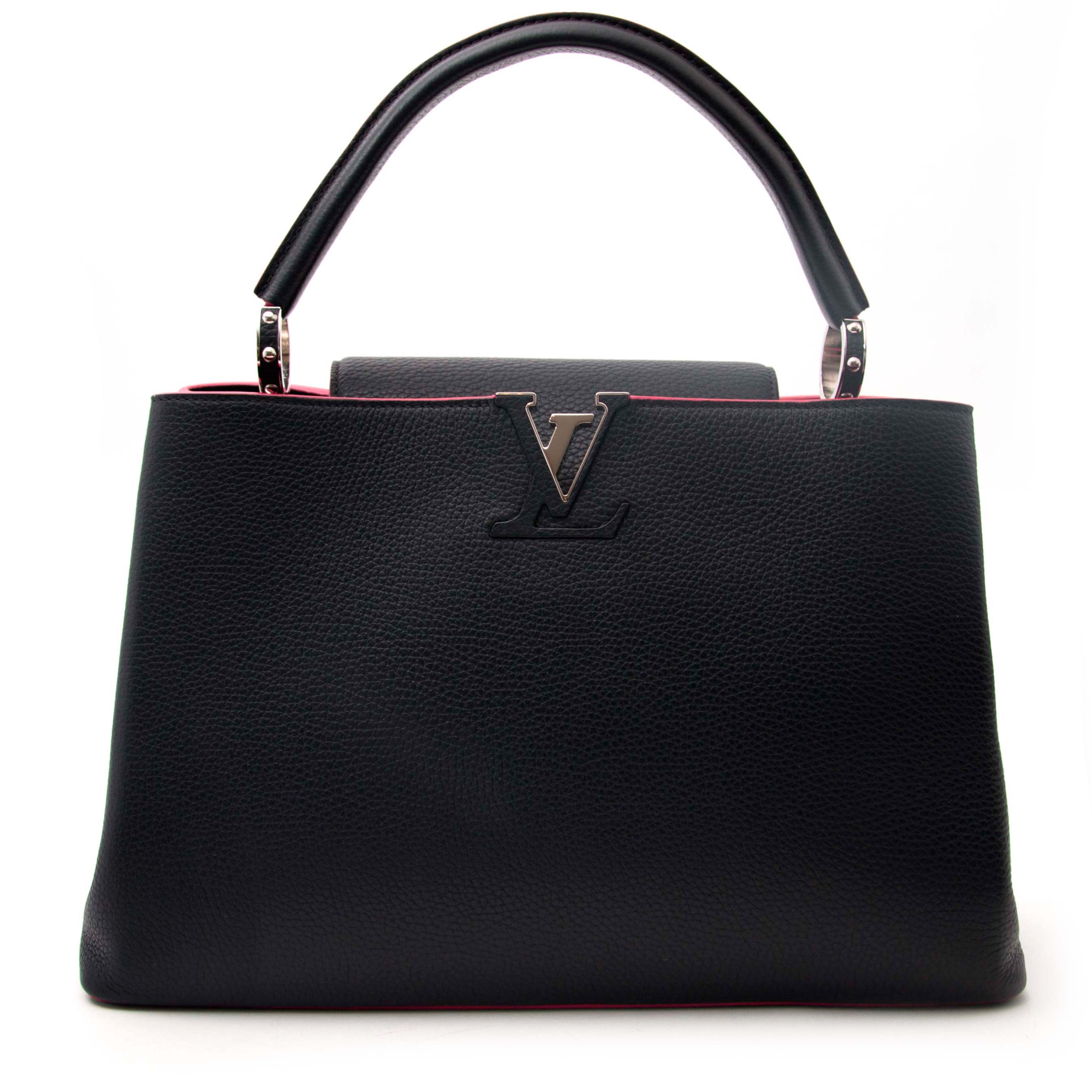 Louis Vuitton Black Capucines MM (WEZX) 144010015872 RP – Max Pawn