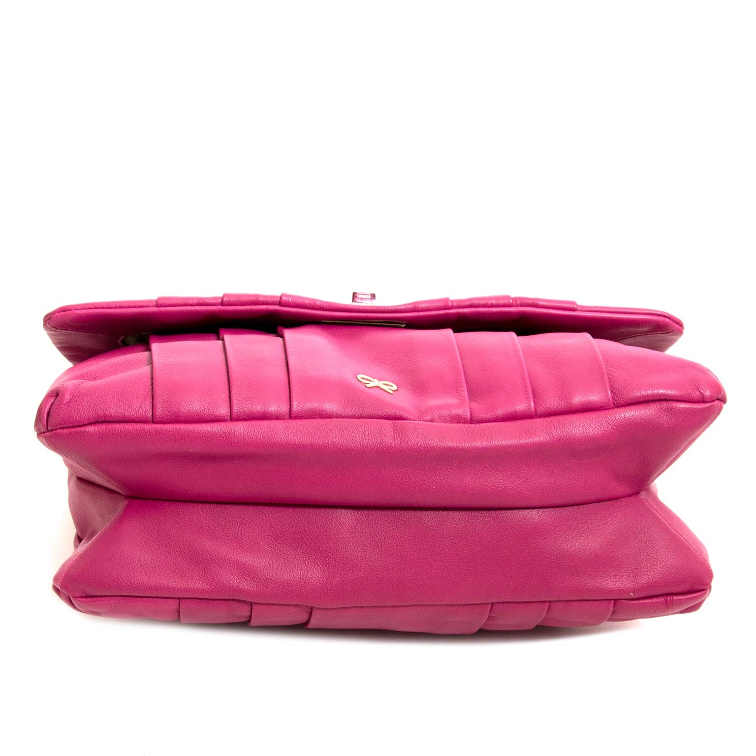 ショルダーバッグ・ポシェット ANYA HINDMARCH / Quilted two-tone leather shoulder bag ANYA HINDMARCH / Quilted two-tone leather shoulder bag (Anya