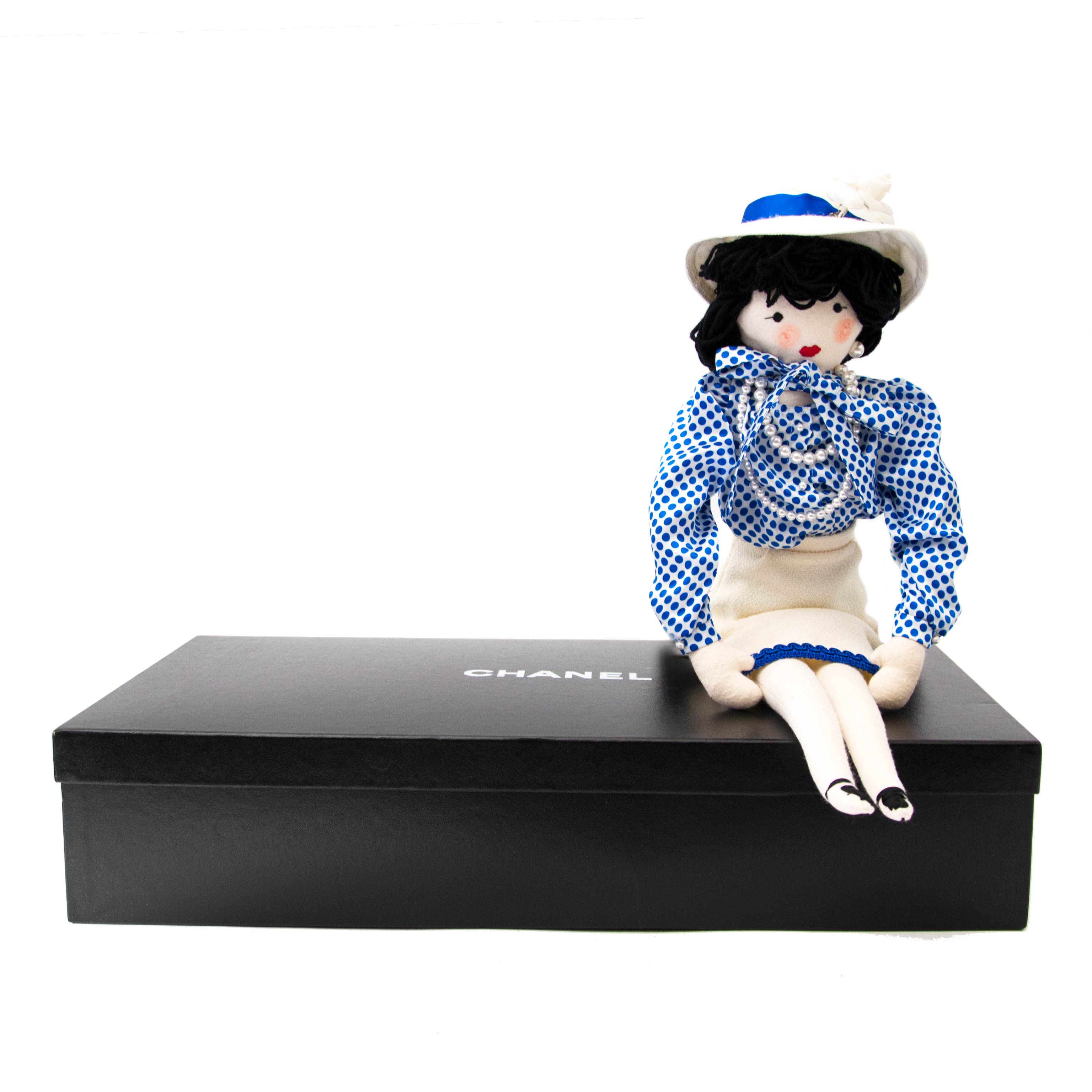 Super Rare Chanel Doll Designed By Karl Lagerfeld For Pop-Up Shop Colette ○  Labellov ○ Buy and Sell Authentic Luxury