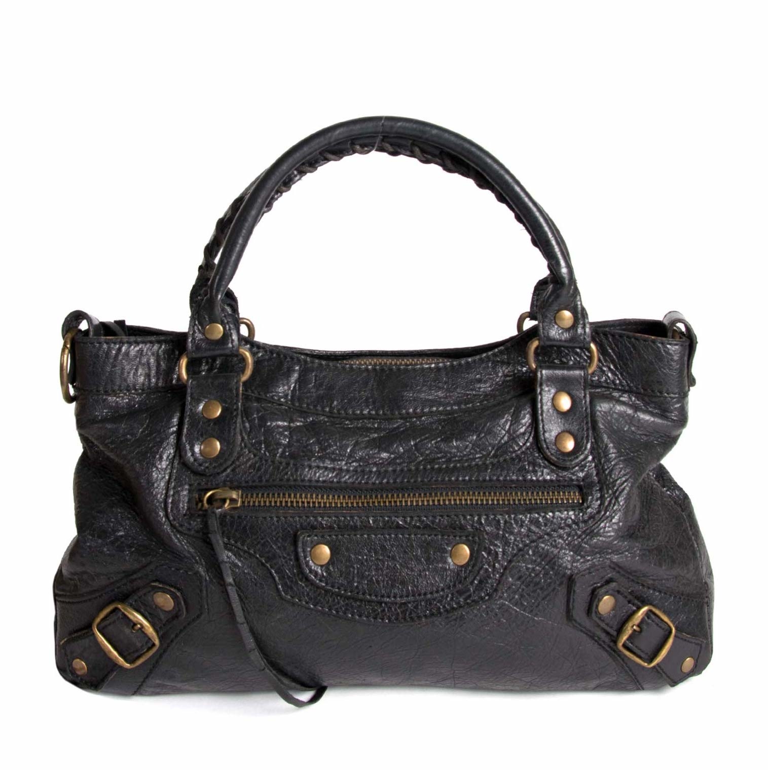 【関税&送料込】Balenciaga Black Leather Le City First Handb Women's Le City First Bag in Black | Balenciaga US