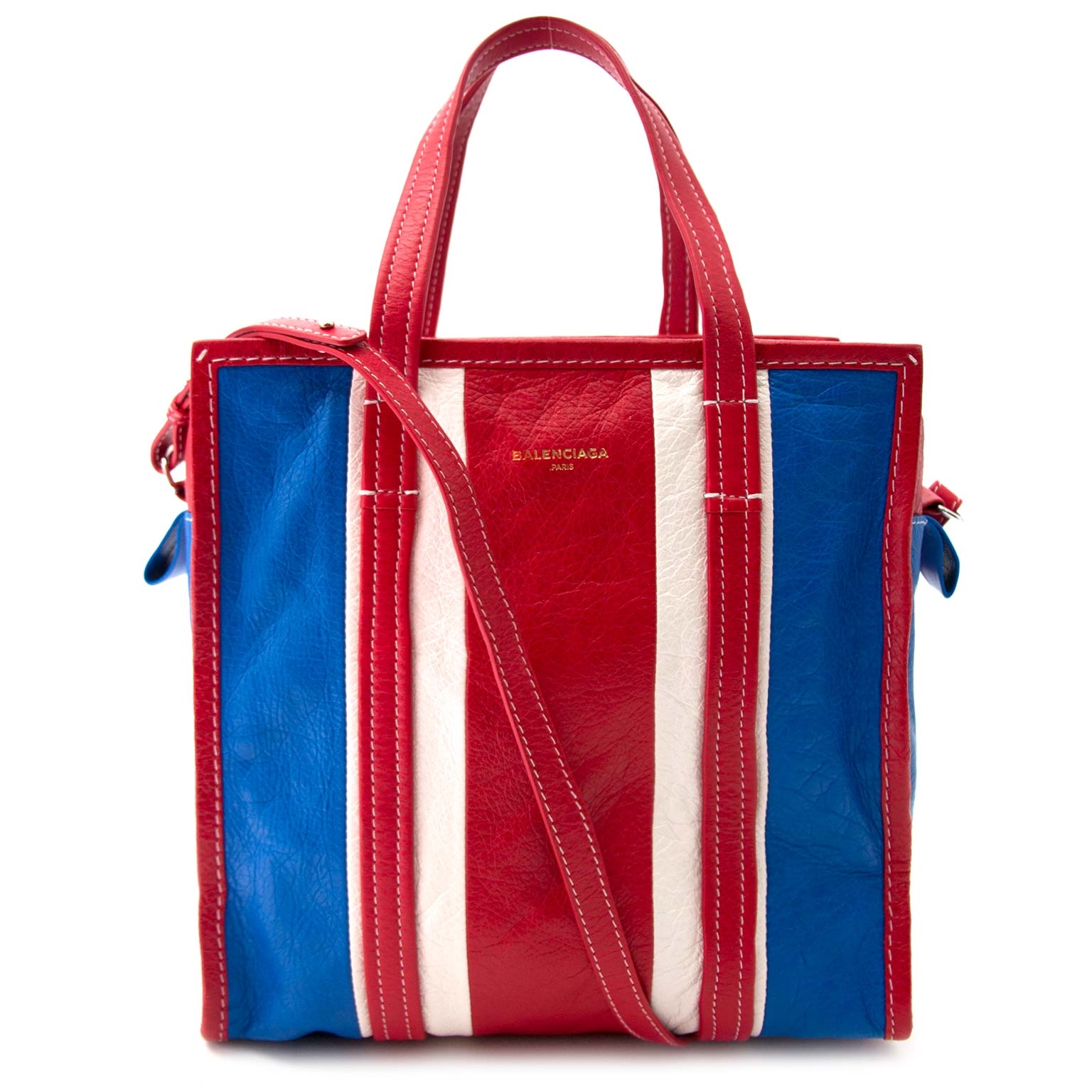 Hong Kong Souvenir】Red-white-blue passport bag (Hand-made) – Eldage