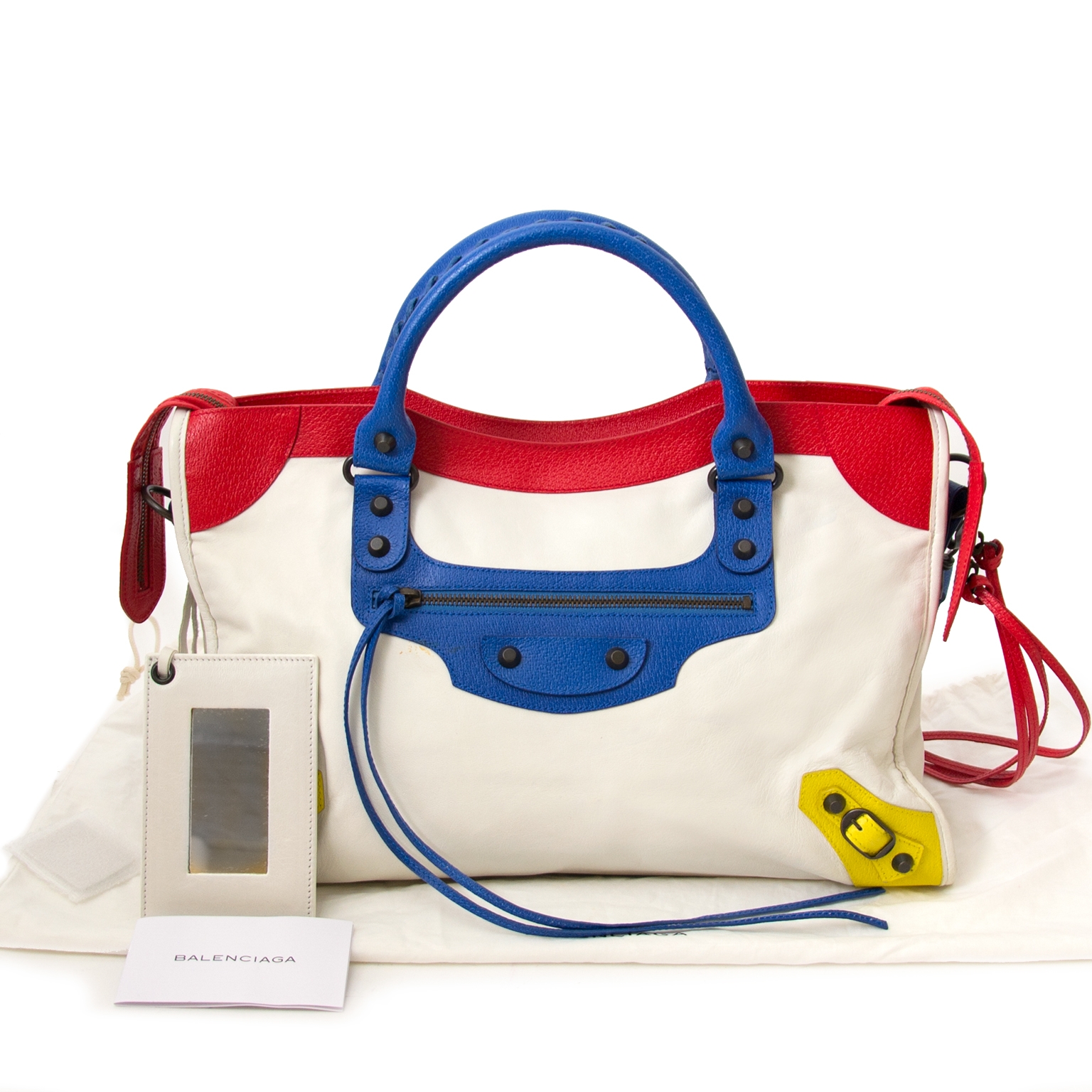 Balenciaga Multicolor City Mondriaan lego Bag ○ Labellov ○ Buy