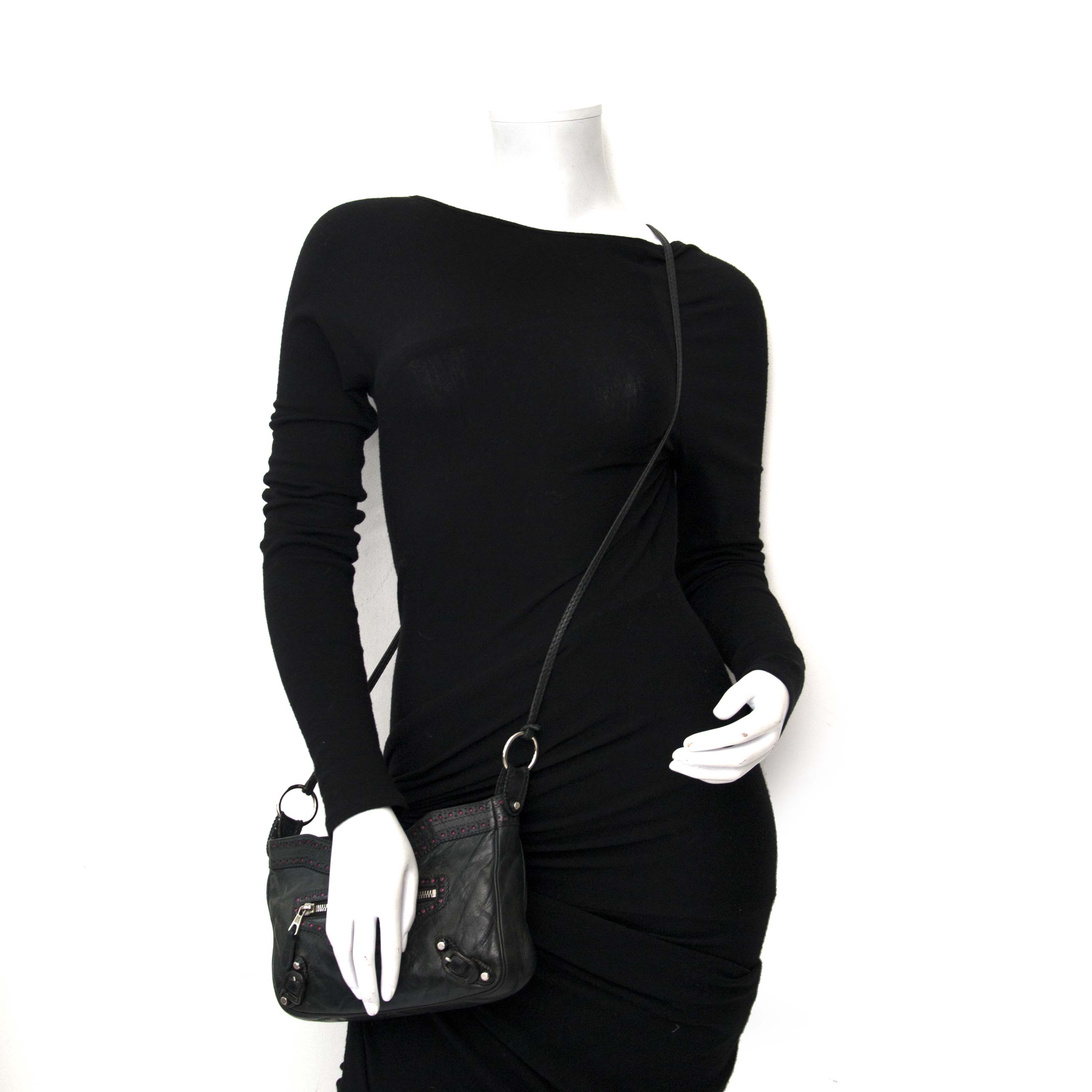Balenciaga Hip Leather Shoulder Bag ○ Labellov ○ Buy and