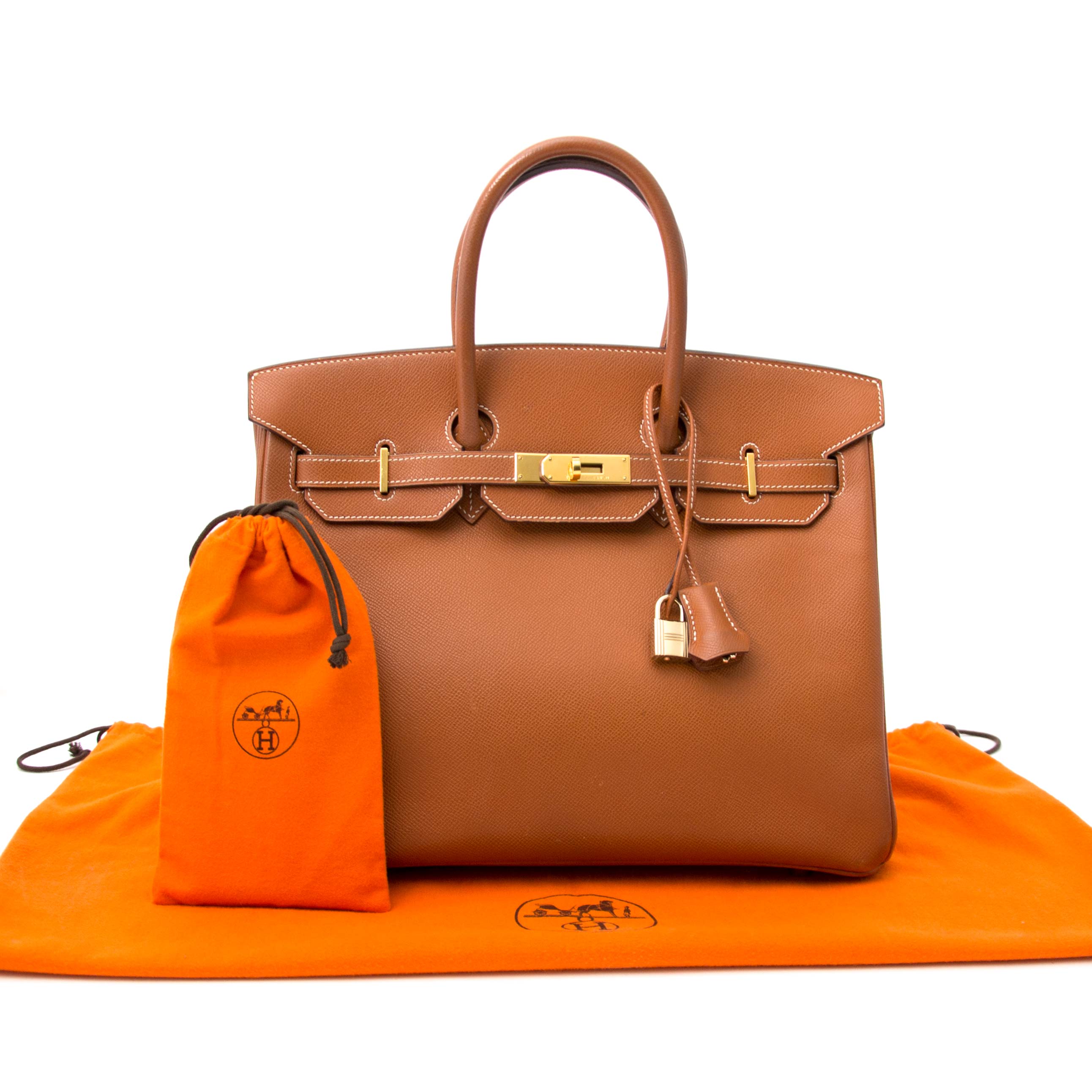 【上質で使いやすい】HERMES 35 unicolor bag ゴールド ll04769.
