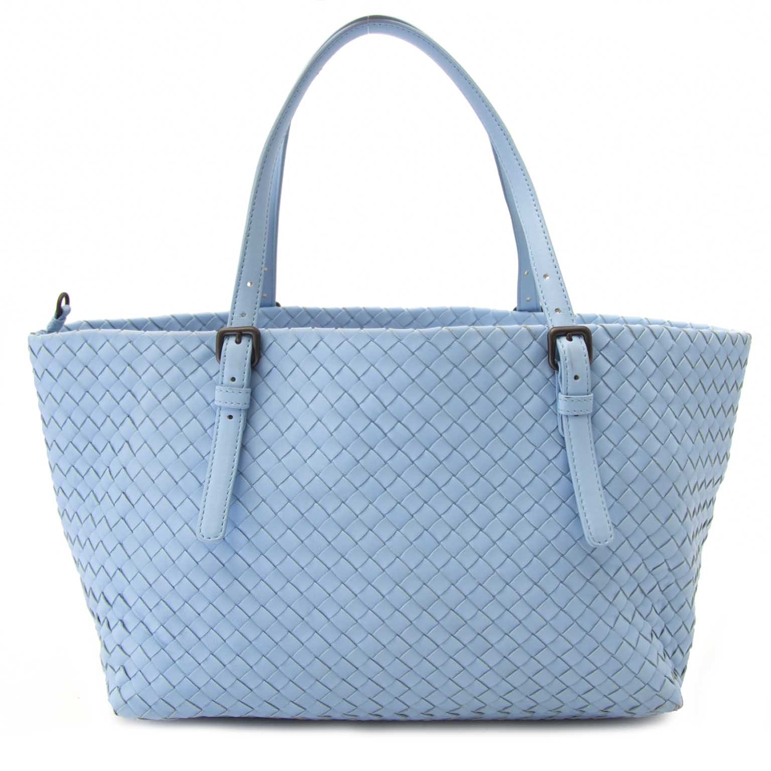 Bottega Veneta Light Blue Shopper ○ Labellov ○ Buy and