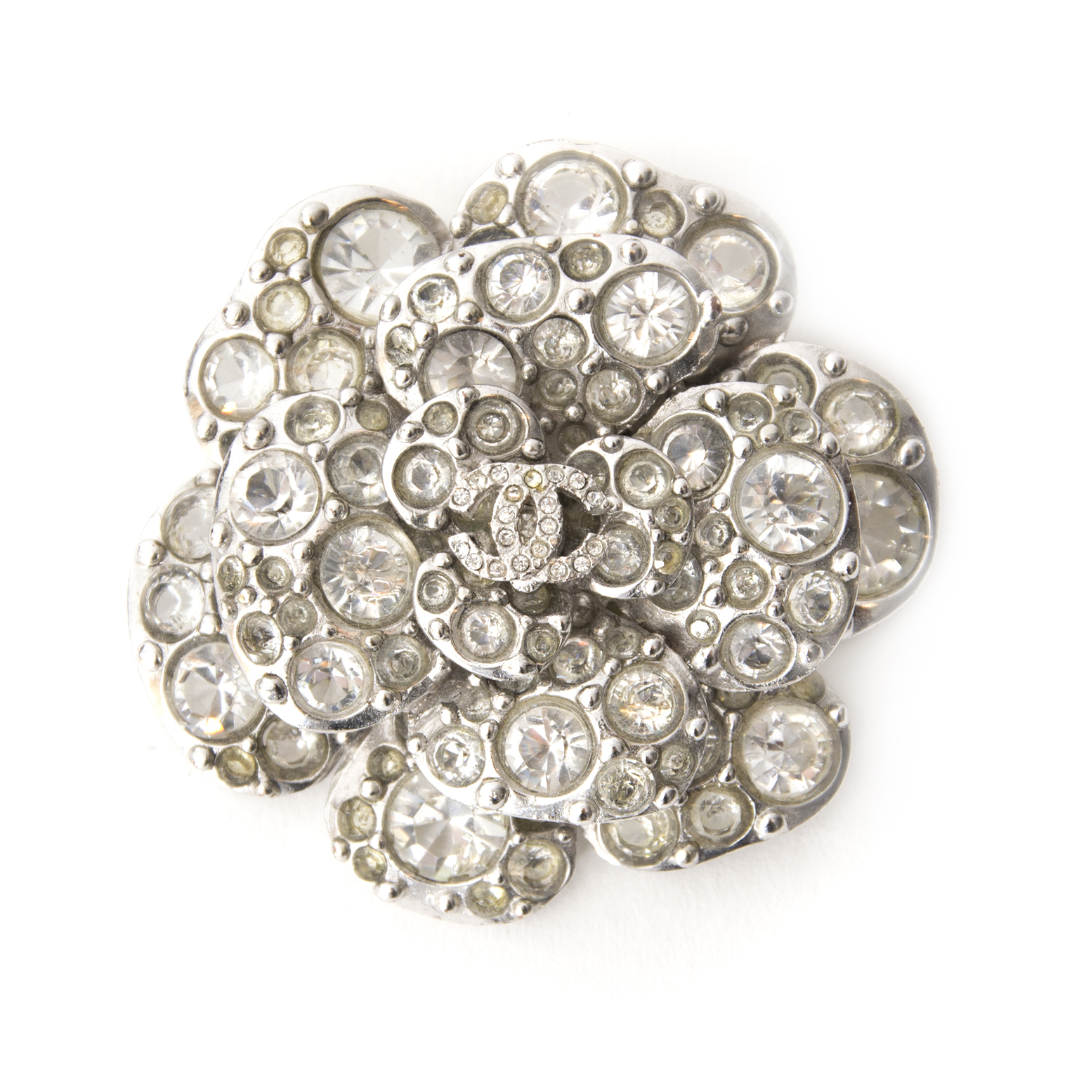 Chanel Flower Brooch Labellov Buy and Sell Authentic Luxury