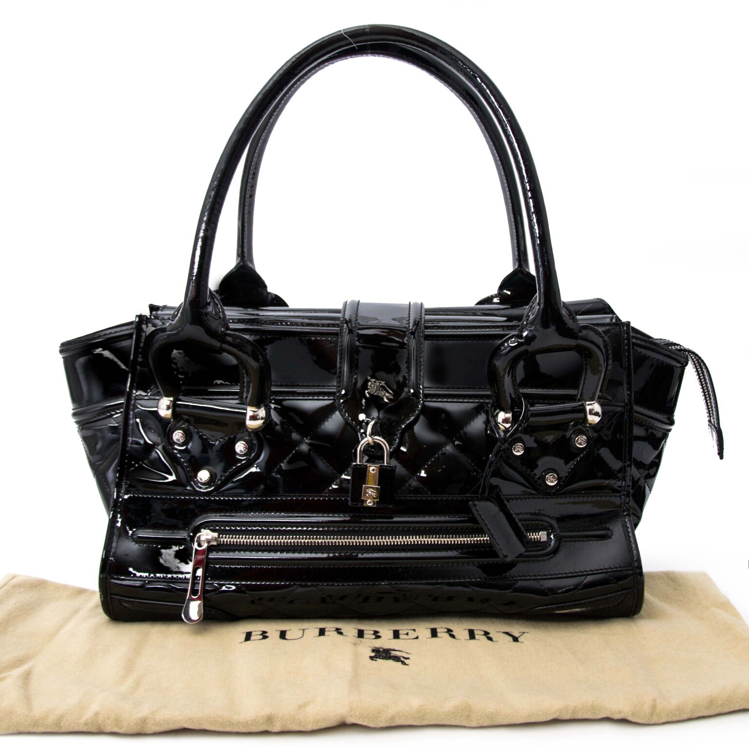 【価格変更済】ブラックレザーバッグ BURBERRY BLACK LABEL BURBERRY BLACK LABEL（ショルダーバッグ）のフリマアイテム一覧