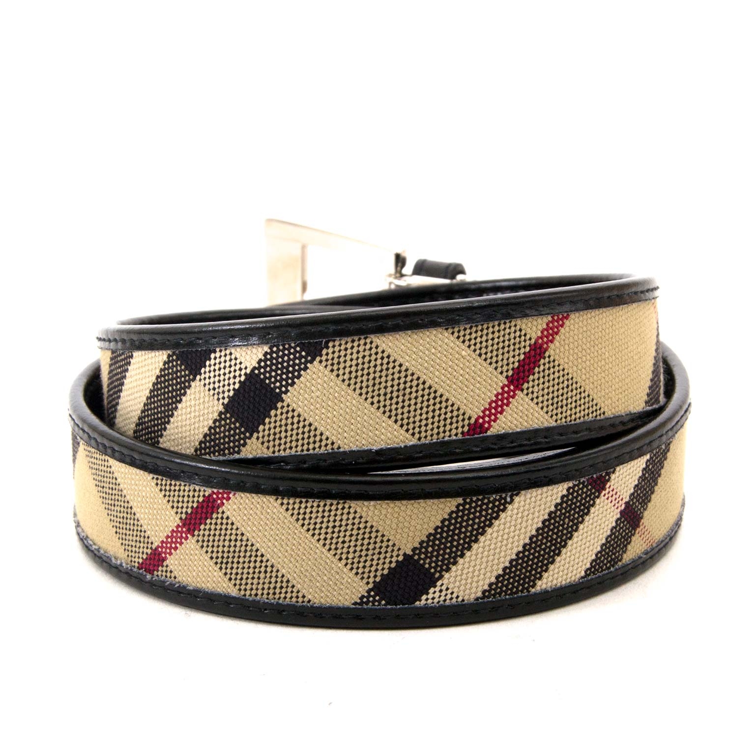 burberry-checked-belt-silver-