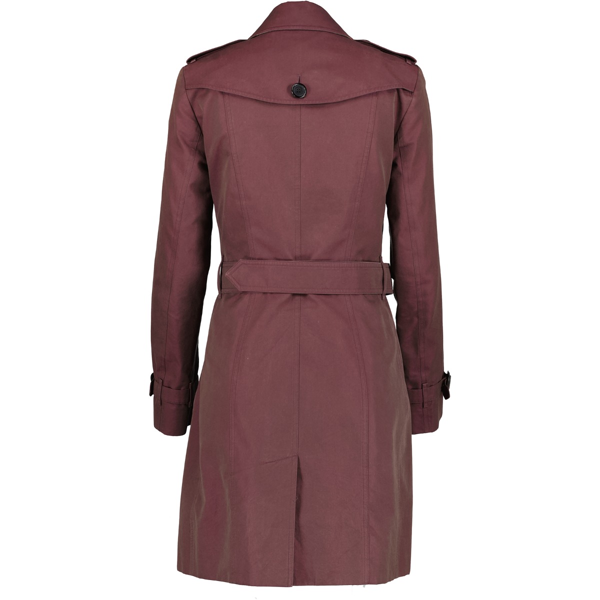 Burberry Mid length Burgundy Trench Coat Labellov Buy and
