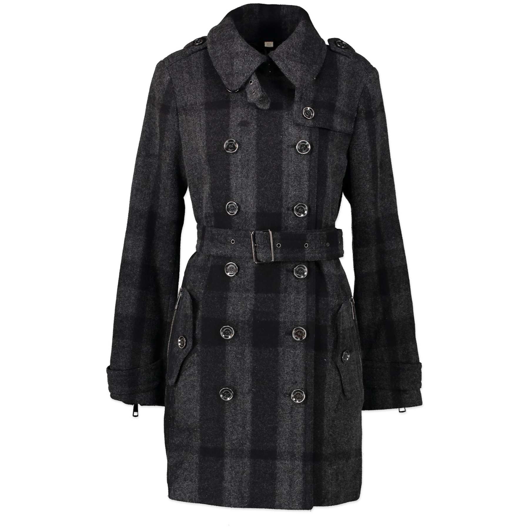 Burberry grey new arrivals coat