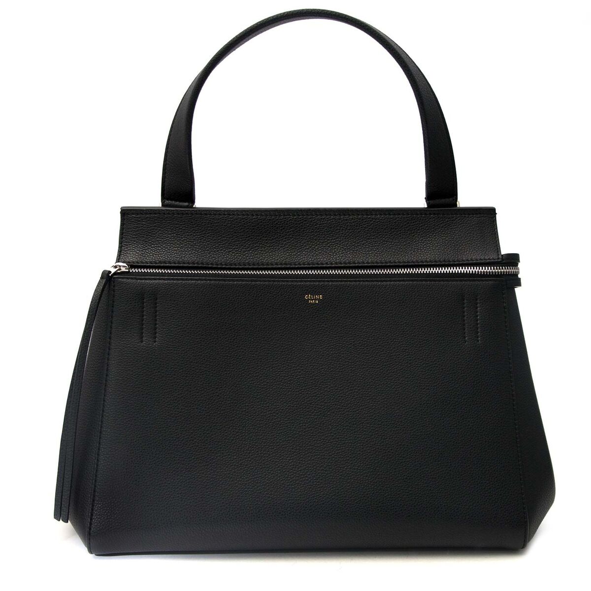 【送料&関税込】Celine Cl40309i01b - Black c_line-black-leather-bag-