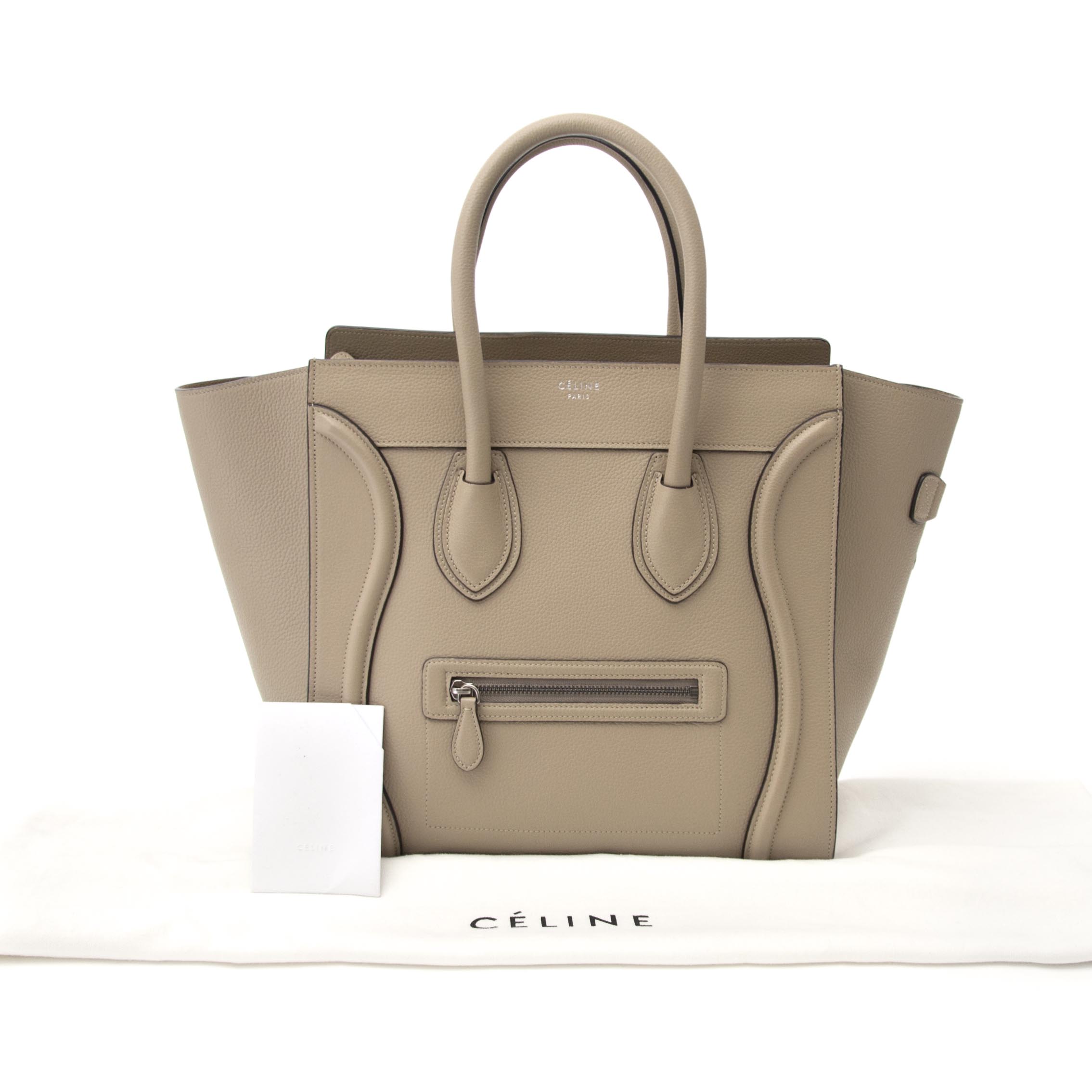 Celine Luggage Taupe Mini ○ Labellov ○ Buy and Sell