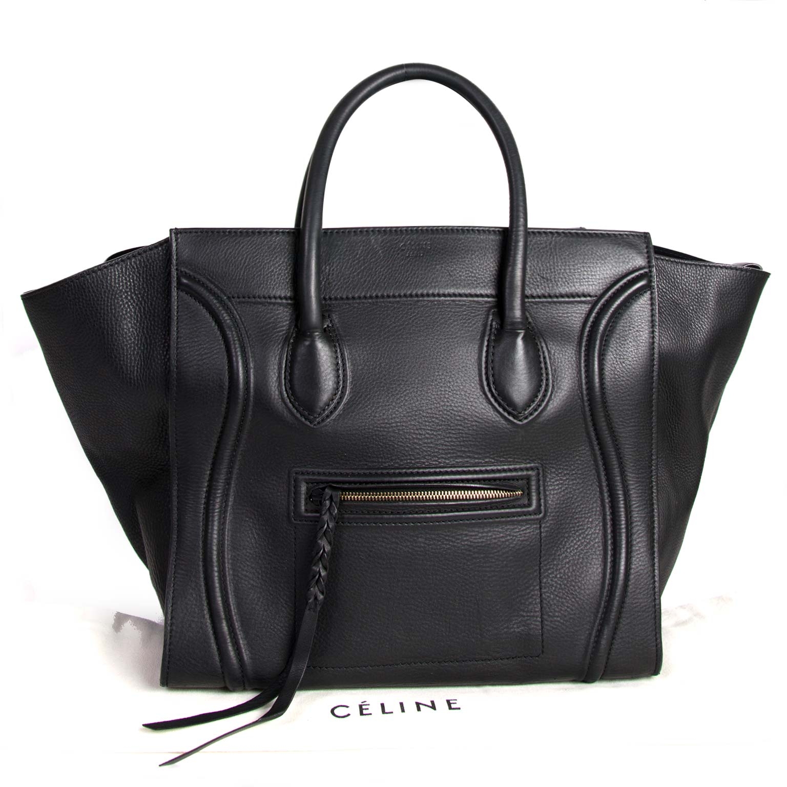 celine phantom bag black