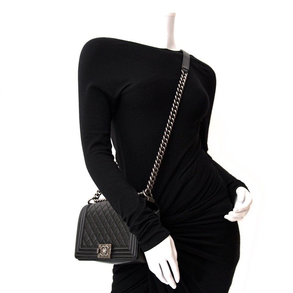 CHANEL Caviar Gray Bags & Handbags for Women for sale