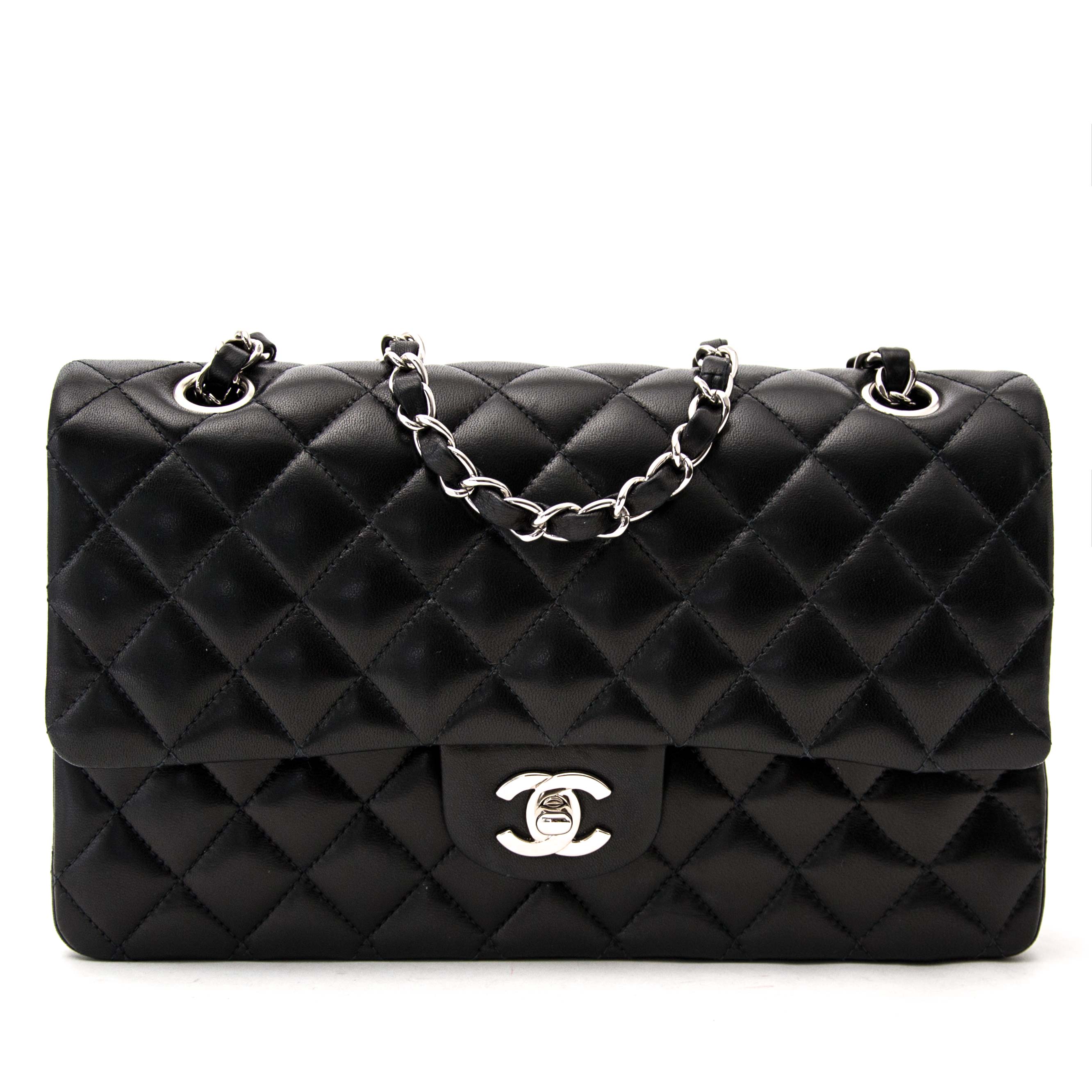 Túi Chanel Mini Flap Bag Calfskin  GoldTone Metal White   Shop giày  Swagger