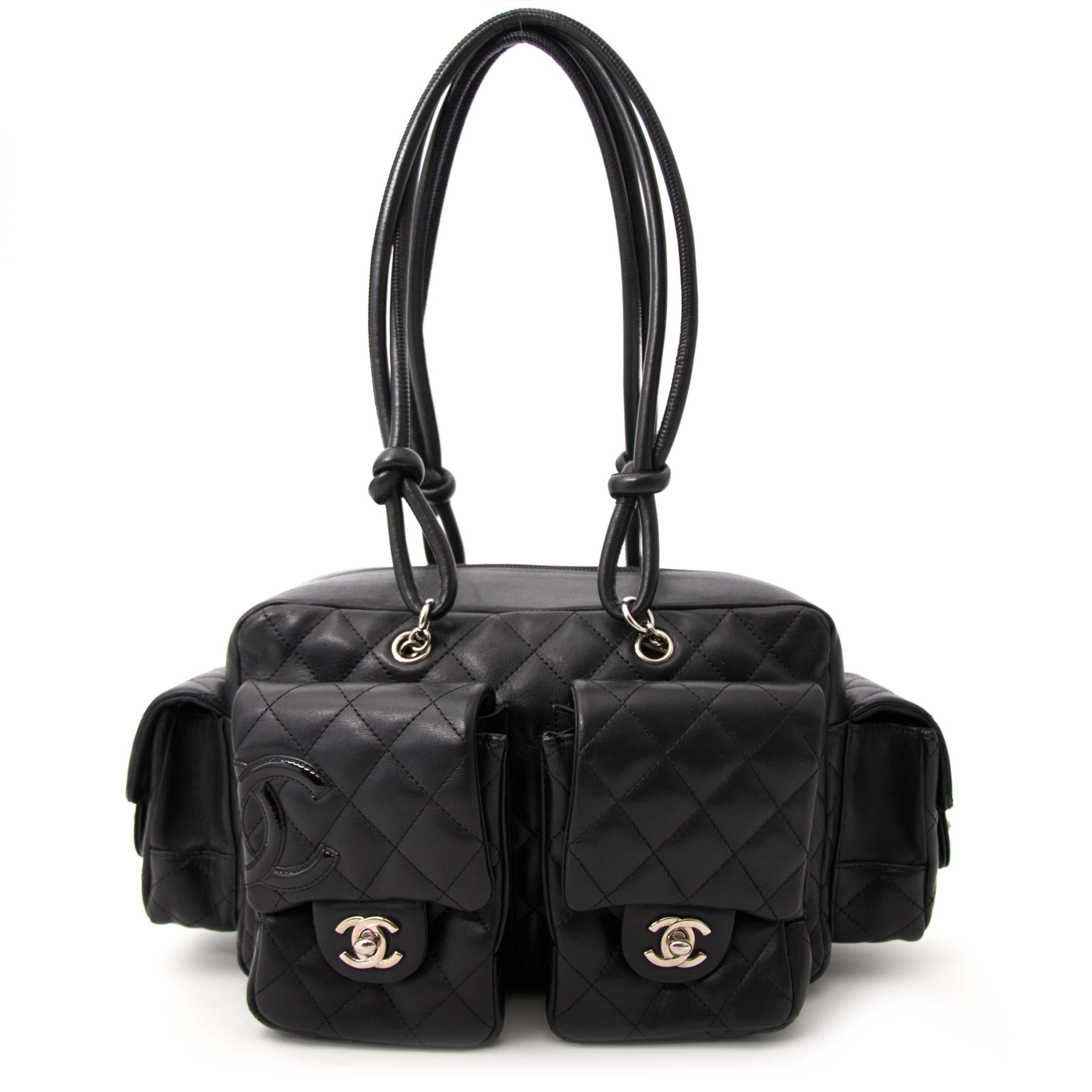 Chanel Black Cambon Reporter Bag ○ Labellov ○ Buy and Sell