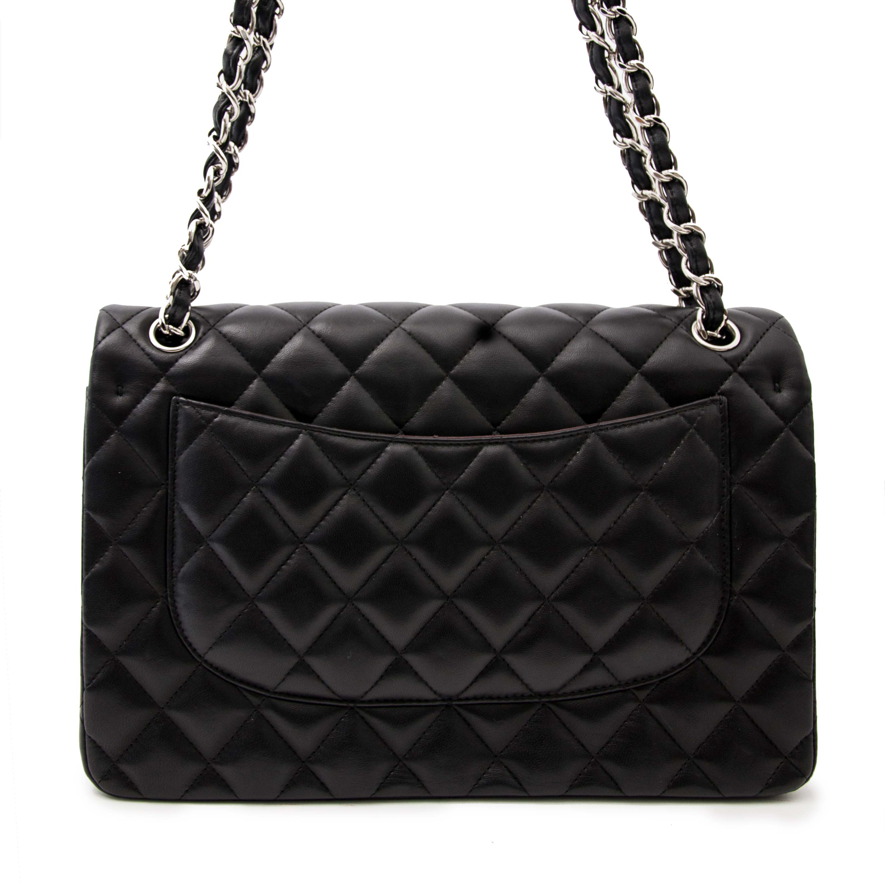 Chanel Nude Caviar Jumbo Double Flap Bag ○ Labellov ○ Buy and
