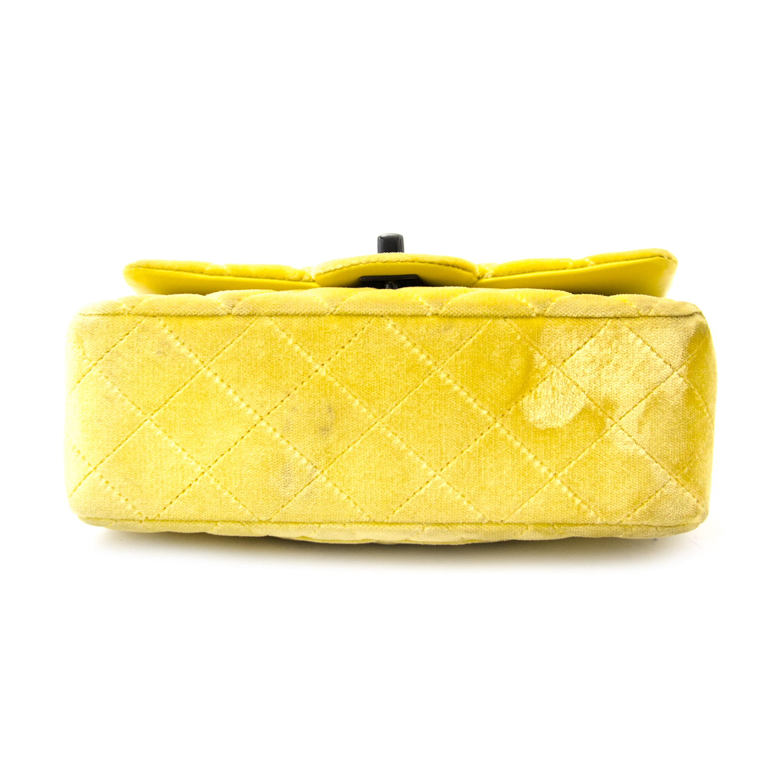 Chanel Yellow Velvet Classic New Mini Flap Bag ○ Labellov ○ Buy and Sell  Authentic Luxury