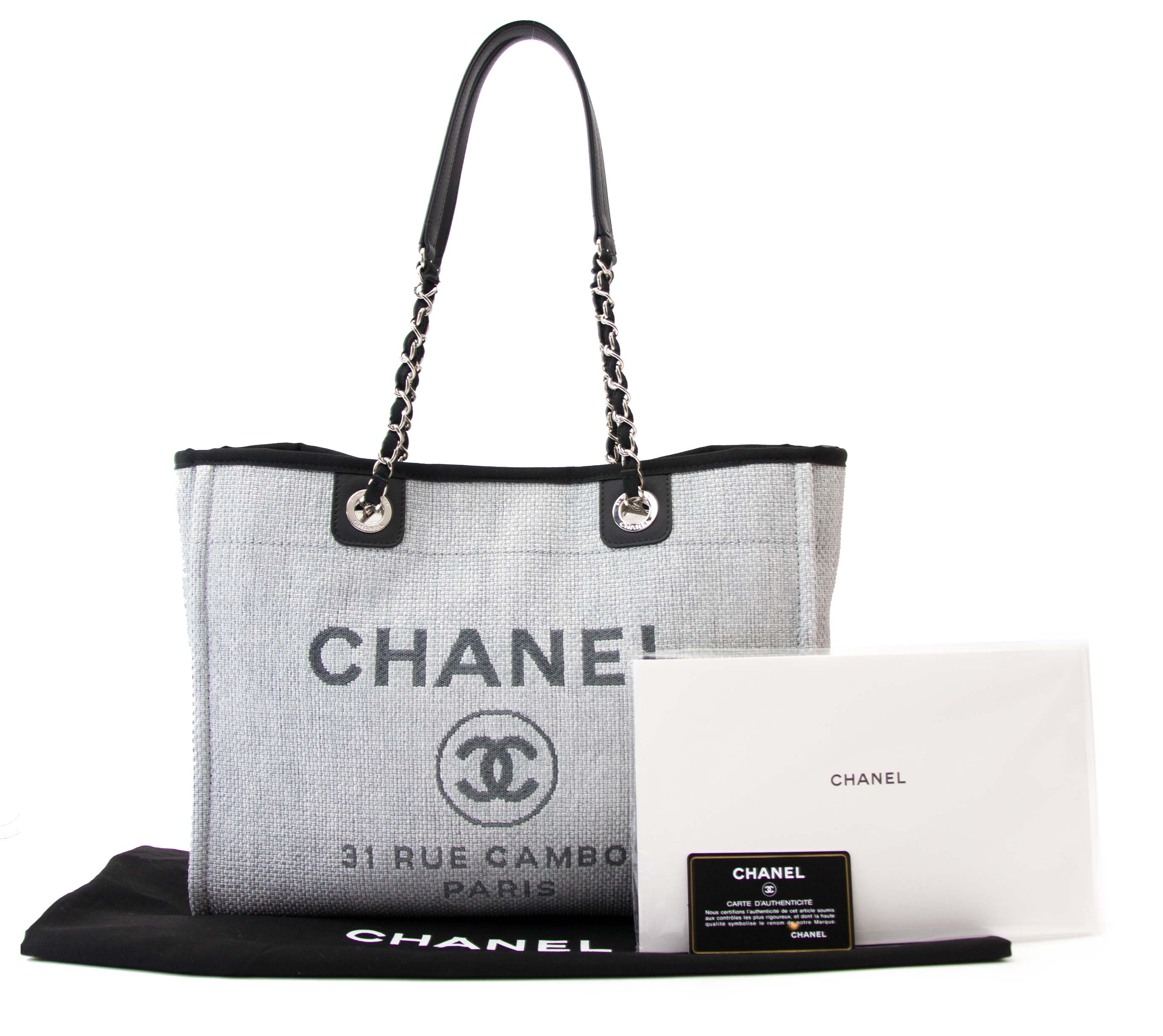 Chanel 31 Rue Cambon Paris Tote Shoulder Bag