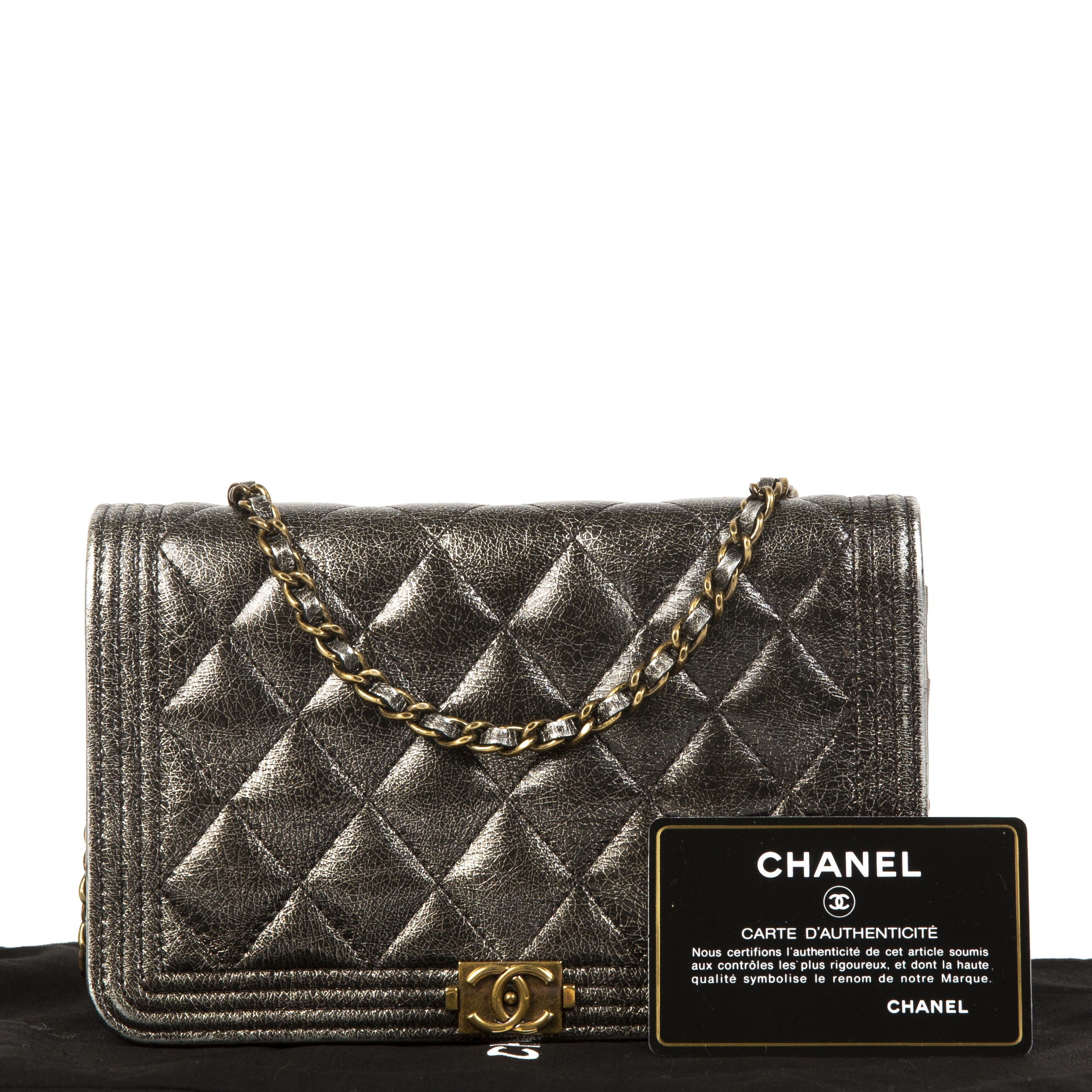 Chanel boy clearance dust bag