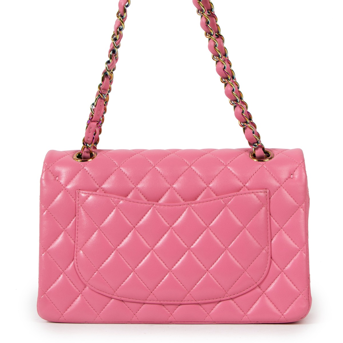 CHANEL シャネル AA9064 ロゴ シルク リボン シュシュ ピンク