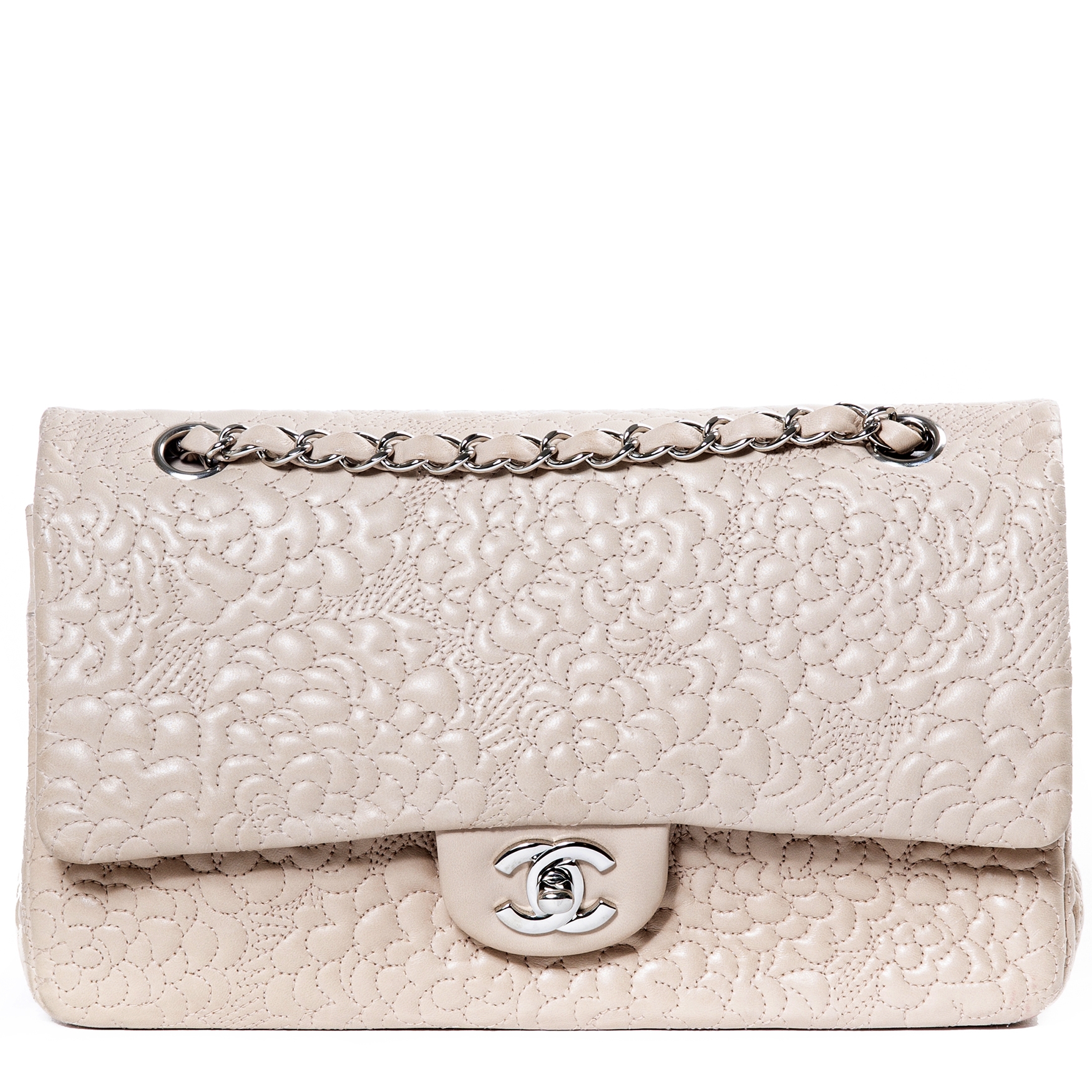 Chanel Embroidered Medium Classic Flap Bag Labellov Buy and