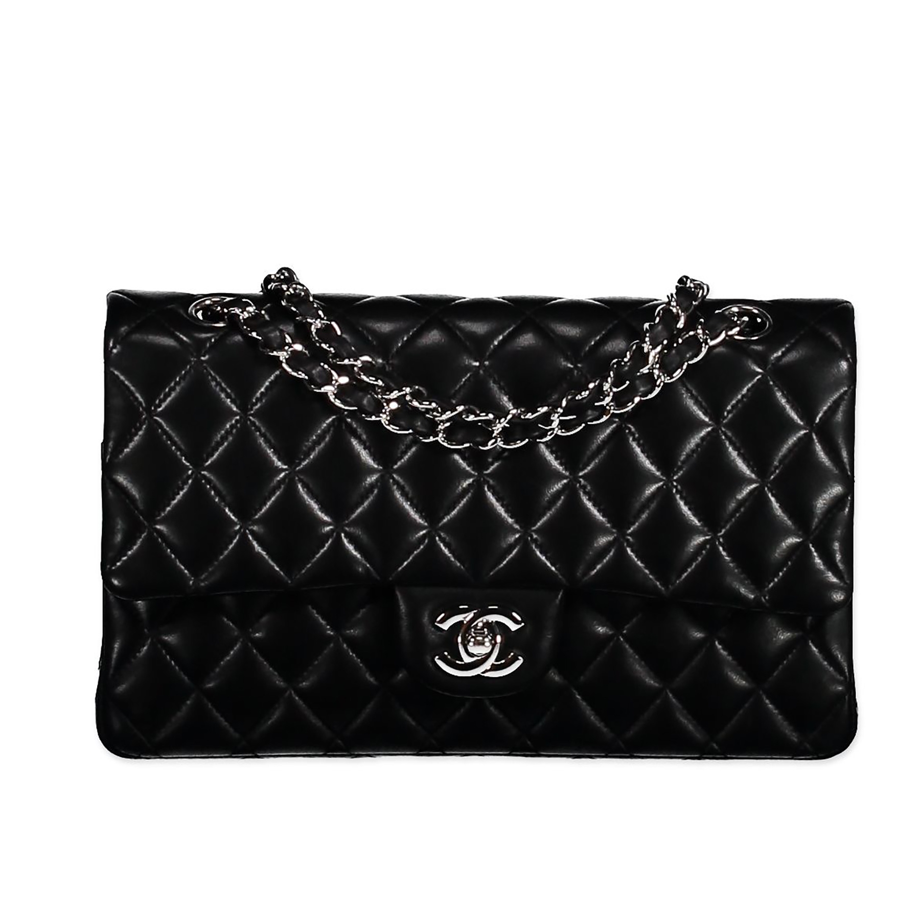 Chanel Medium Lambskin Classic Double Flap Bag