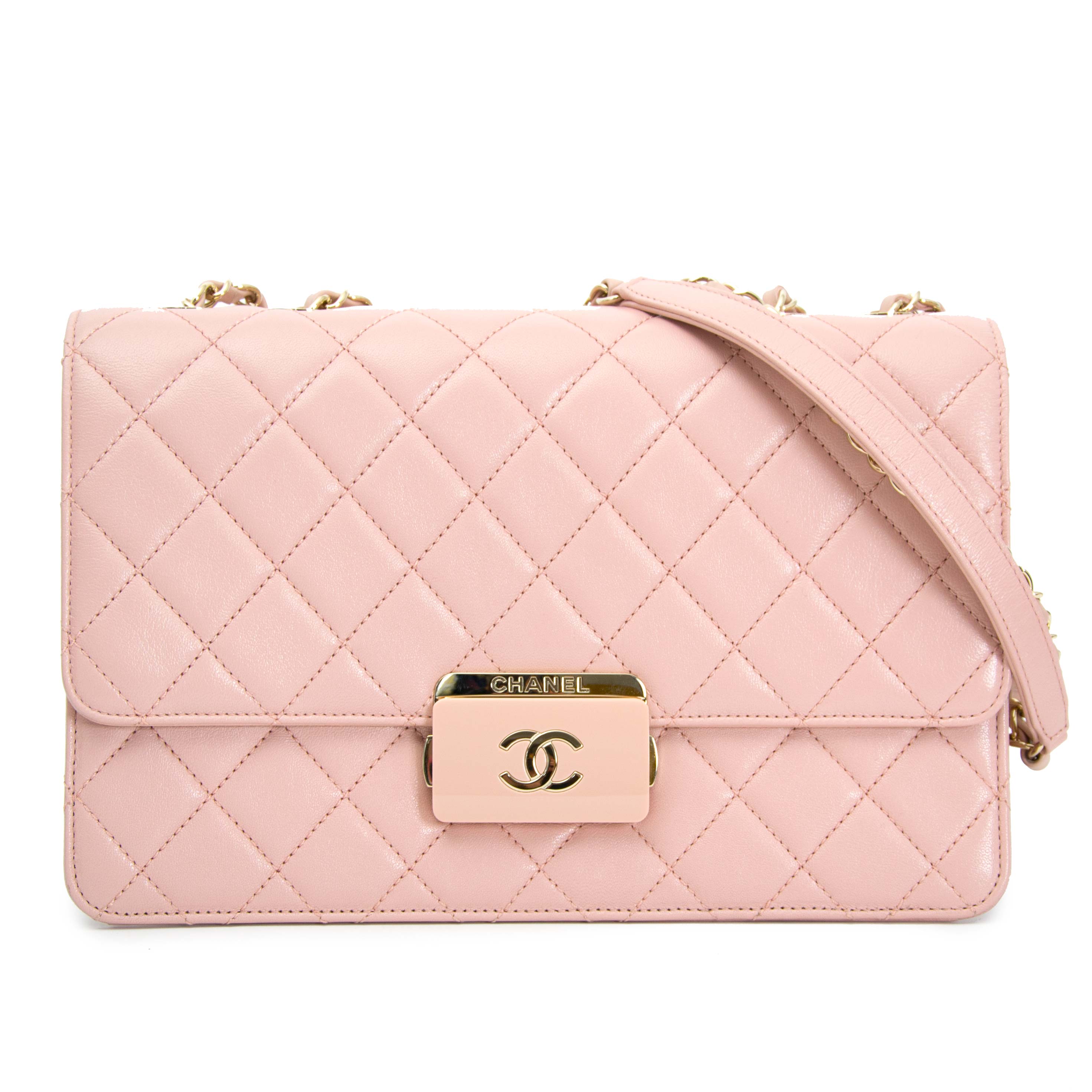 Chanel Lambskin Quilted Classic Double Flap Bag