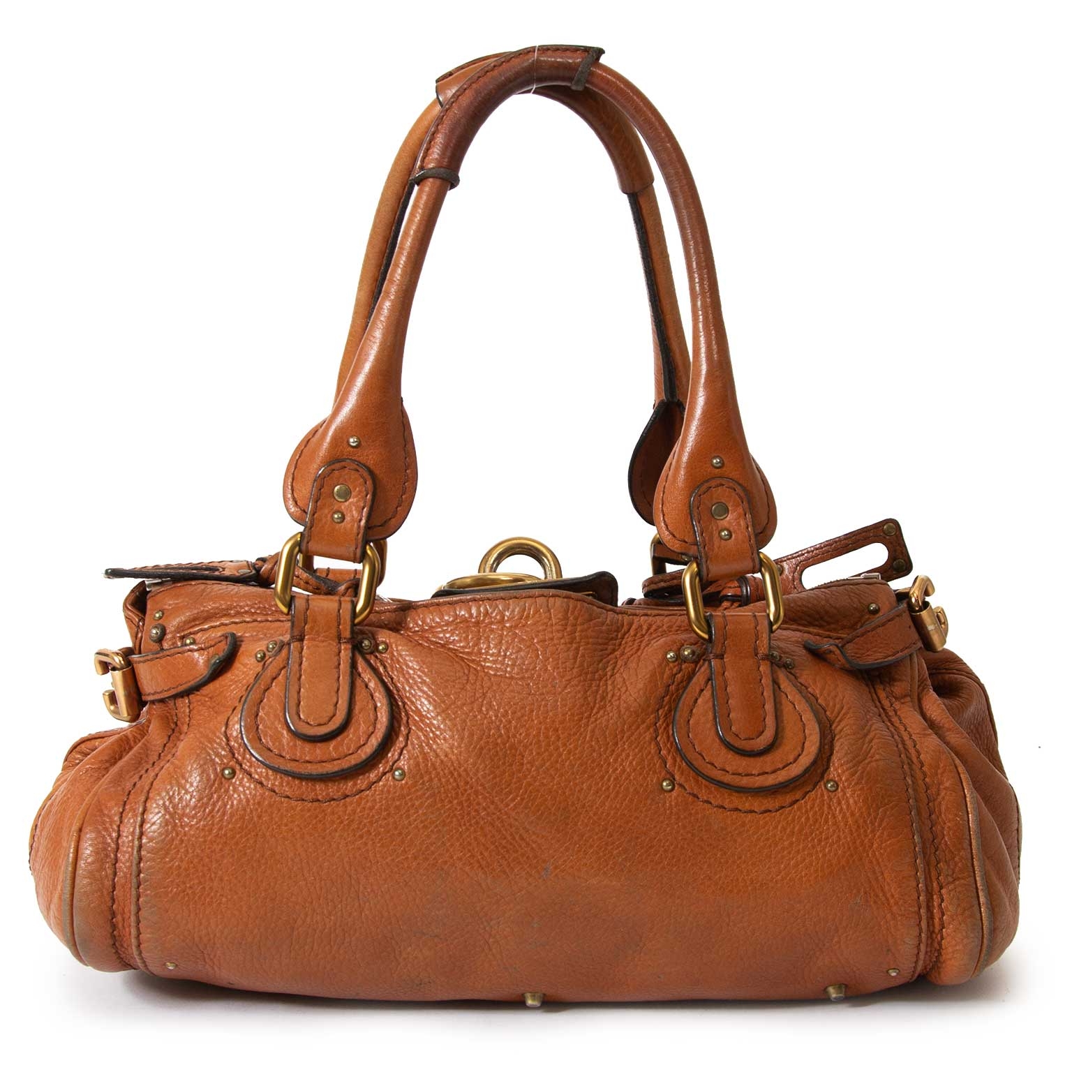 Vintage Chloé Paddington Bags Dark Brown Chloe - Brown Leather Medium Paddington Bag | Current Boutique