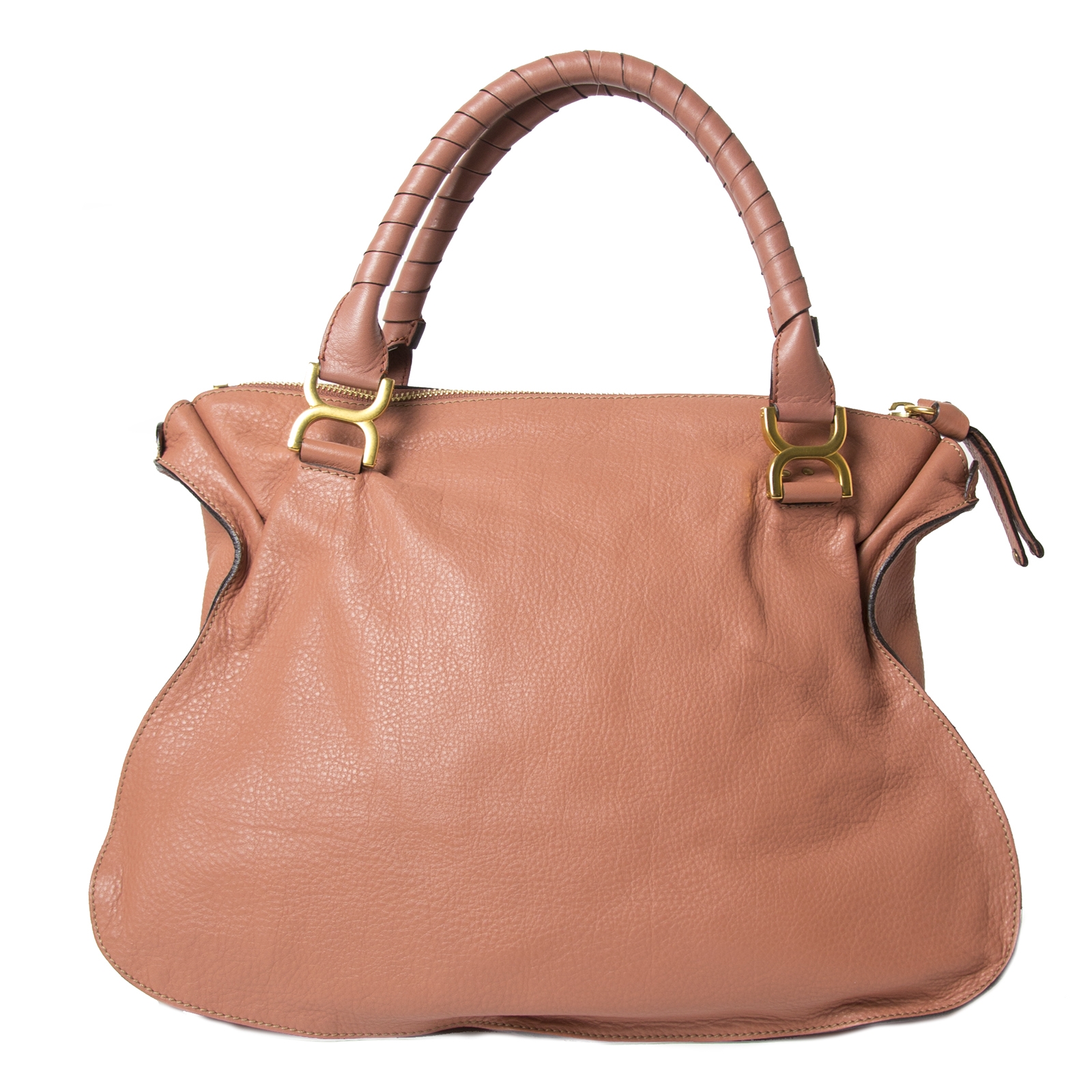 Chloe Marcie Large Salmon Pink Bag Labellov Buy and Sell