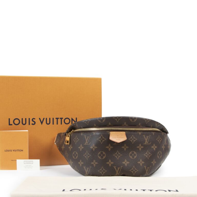 Louis Vuitton Monogram Canvas Bumbag Bag Brown