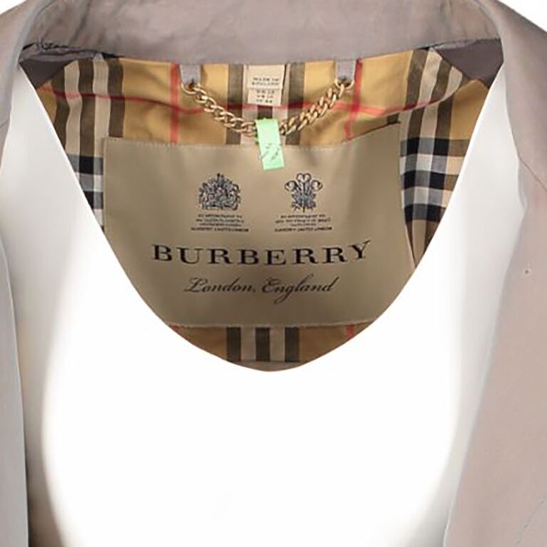 Burberry The Brighton Trench Coat size UK12 Labellov Buy and Sell Authentic Luxury