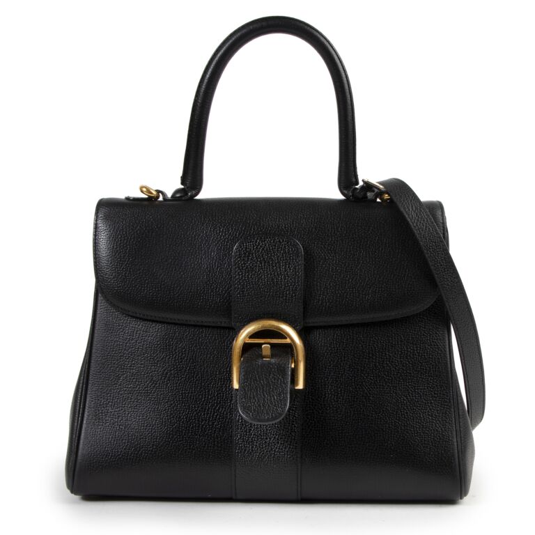 Delvaux Black Brillant MM Labellov Buy and Sell Authentic Luxury