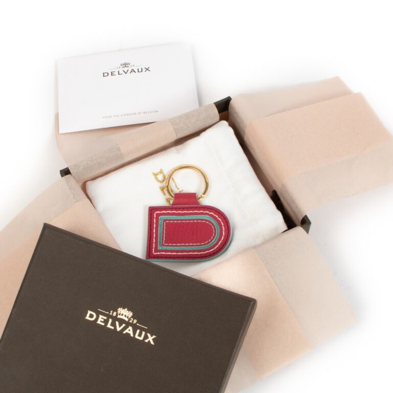 【DELVAUX直営店】Pin D Key-Ring Pin-D-Key-Ring-Taurillon-Soft-