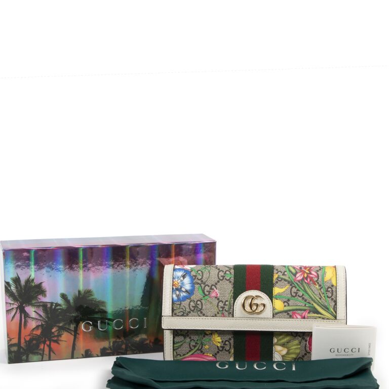 Gucci Ophidia GG Continental Wallet