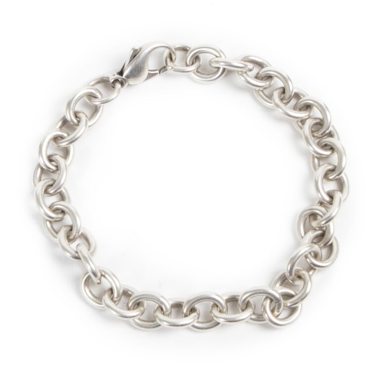 Tiffany round link bracelet sale