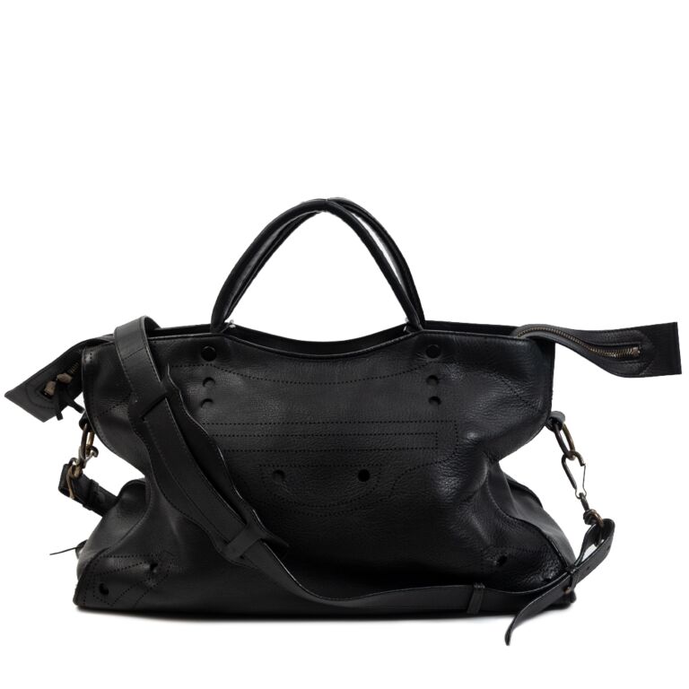 Balenciaga Blackout AJ City Bag Labellov Buy and Sell