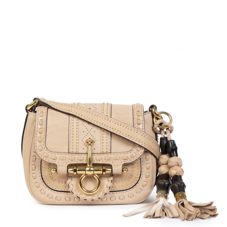 Gucci Blush Small Snaffle Bit Crossbody Bag Labellov Buy and Sell ...