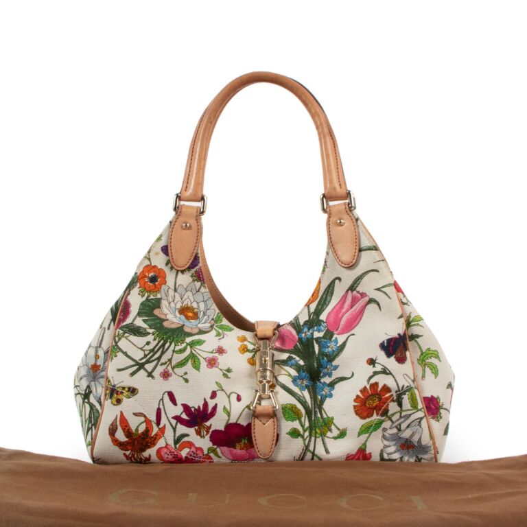 Gucci deals floral handbag