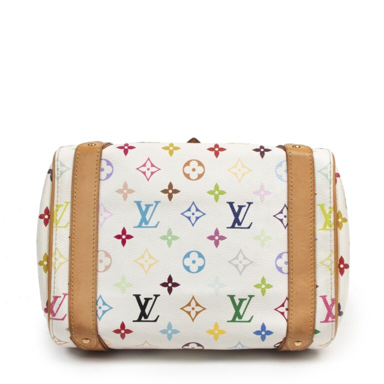 Lv white monogram purse store