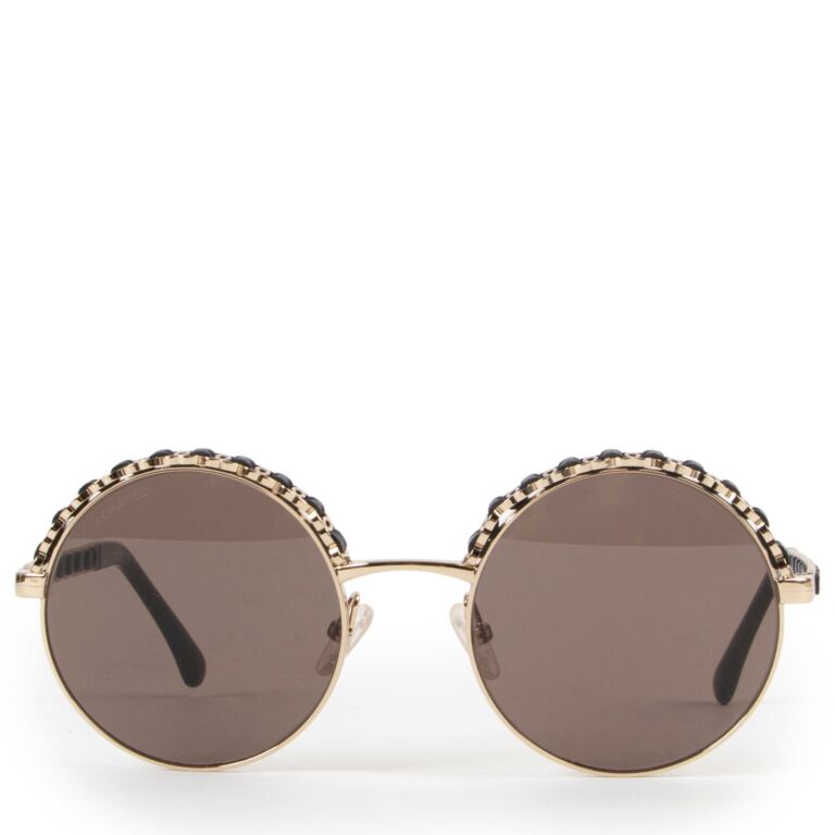 Chanel glasses round sale