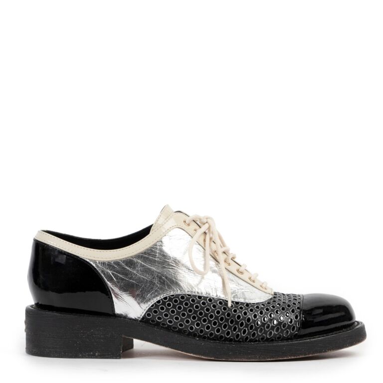 Chanel derby shoes online