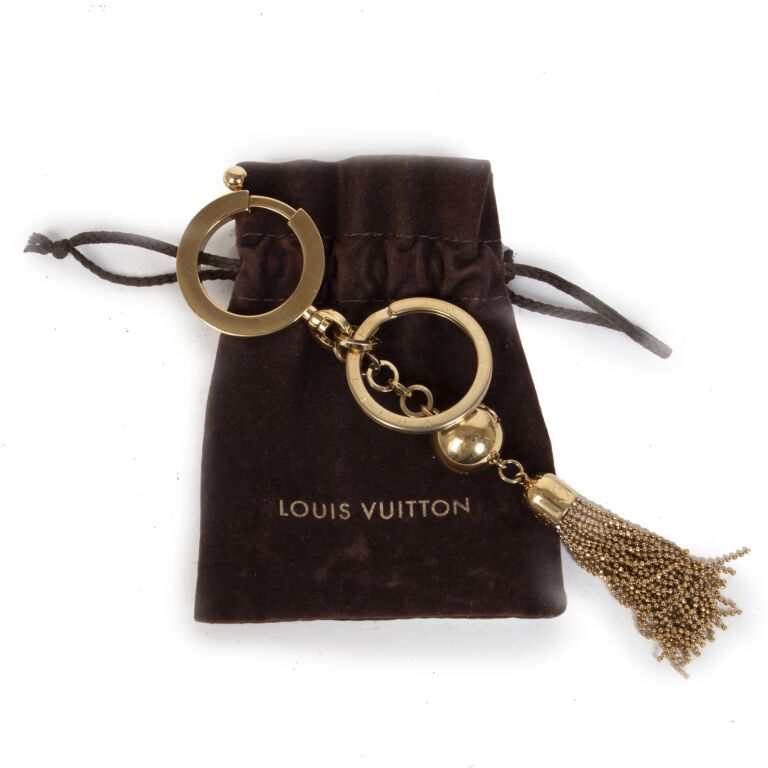 Tassel gold bag charm Louis Vuitton Gold in Gold - 35516069