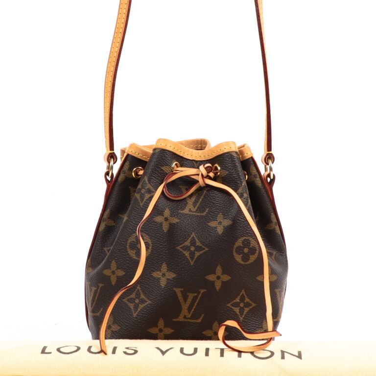 Louis Vuitton Nano Noe Monogram Handbag